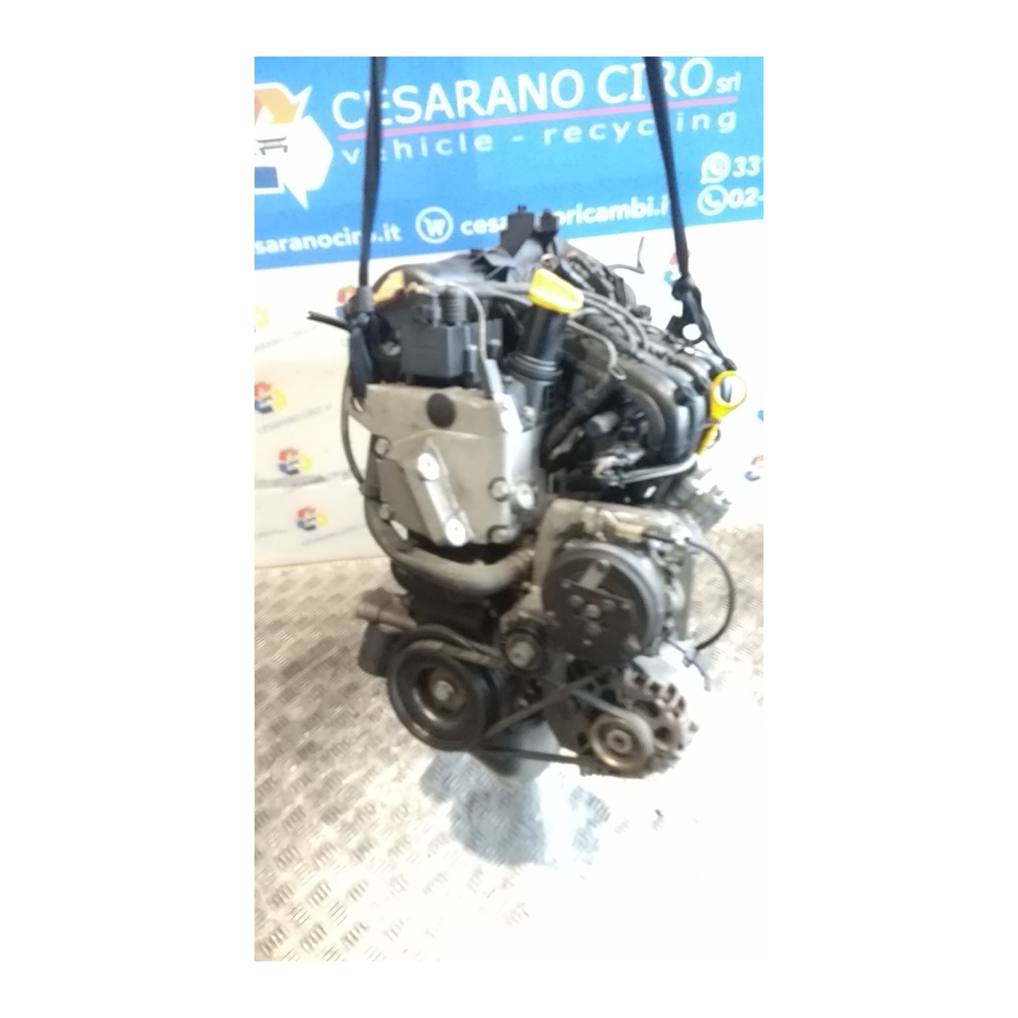 MOTORE COMPL. 068 RENAULT TWINGO 1A SERIE (08/98-09/07) D7FF7 7701472963