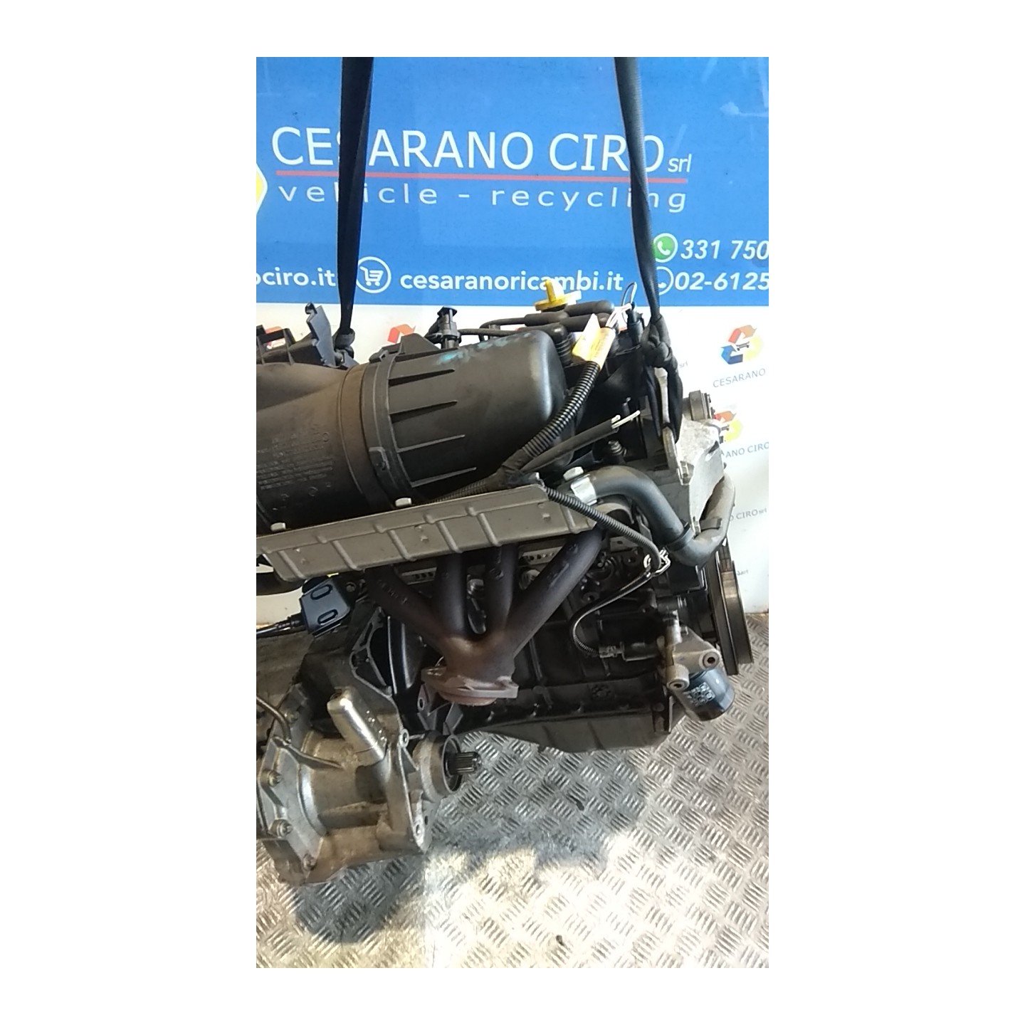 MOTORE COMPL. 068 RENAULT TWINGO 1A SERIE (08/98-09/07) D7FF7 7701472963