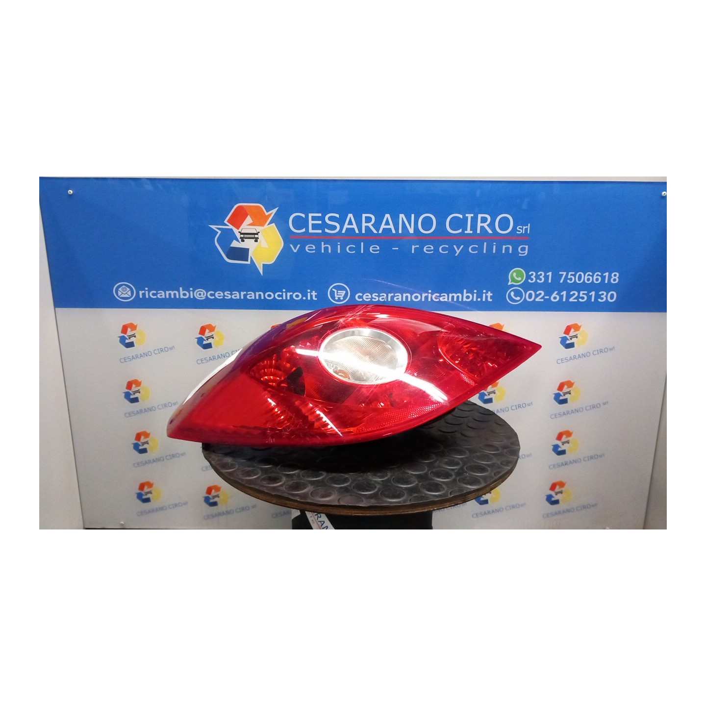 FANALE POST. SX. 080 OPEL CORSA (S07) (07/06-02/11) Z12XEP 93189092