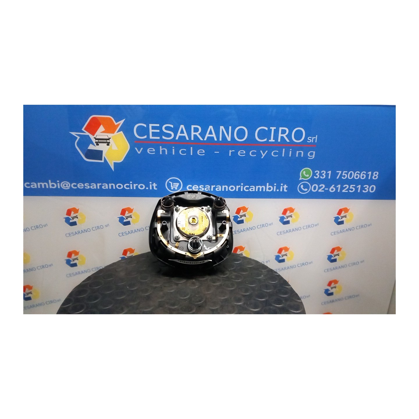 DISPOSITIVO AIRBAG LATO GUIDA 092 NISSAN MICRA (K13K) (09/10-) HR12 K85101HA0C