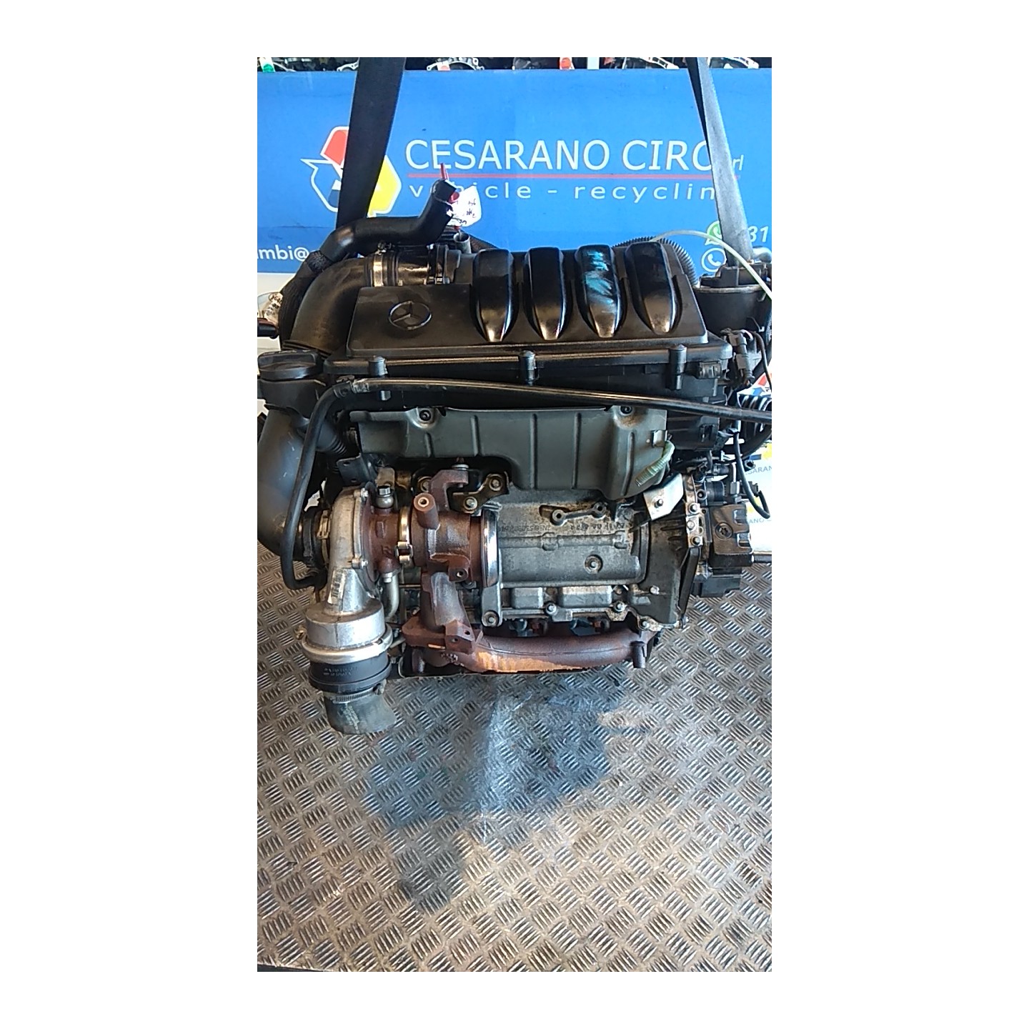 MOTORE COMPL. 003 MERCEDES-BENZ CLASSE A (W/C169) (07/04-04/13 640942 A6400105400