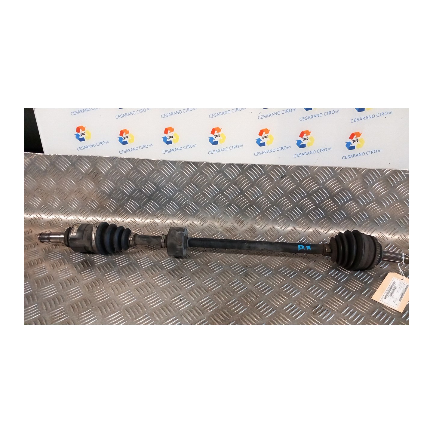 SEMIALBERO ANT. COMPL. 02-  C/ABS DX. 021 TOYOTA YARIS (10/01-11/05)     (FRP) 2SZFE 434100D080