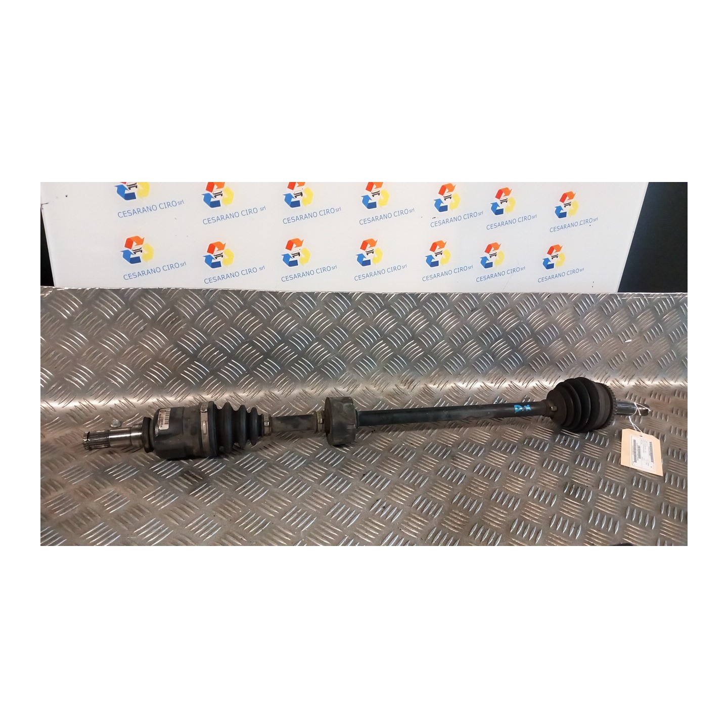 SEMIALBERO ANT. COMPL. 02-  C/ABS DX. 021 TOYOTA YARIS (10/01-11/05)     (FRP) 2SZFE 434100D080