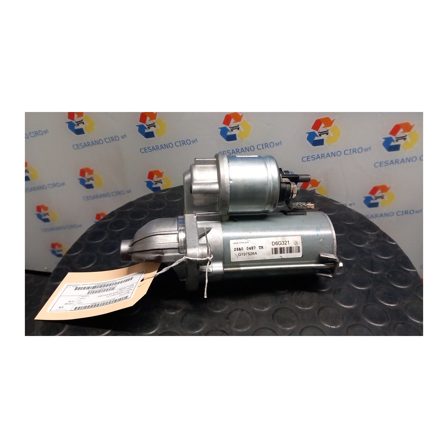 MOTORINO AVVIAMENTO 020 FIAT GRANDE PUNTO (2Y) (06/05-12/08 199A2000 51880229