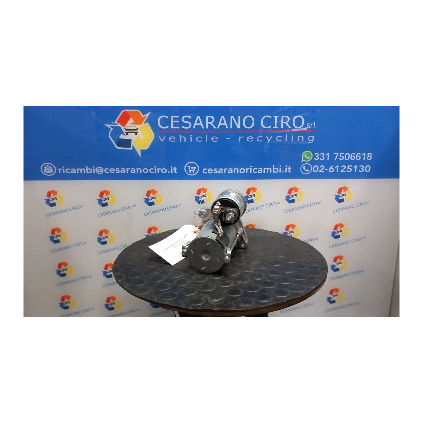 MOTORINO AVVIAMENTO 020 FIAT GRANDE PUNTO (2Y) (06/05-12/08 199A2000 51880229