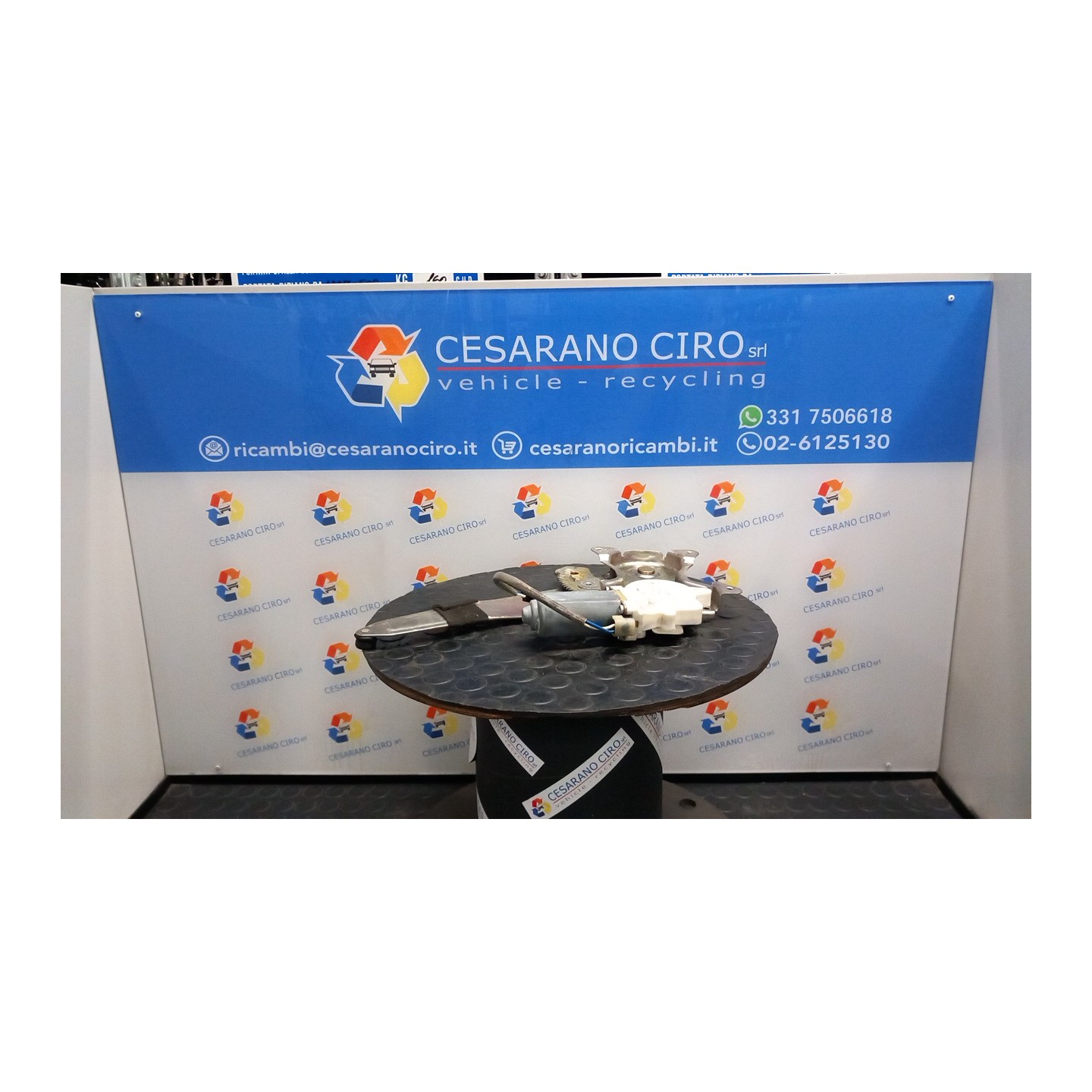 ALZACRISTALLO ELETTR. PORTA POST. C/MOTORINO SX. 008 DR DR5 (12/07-) SQR481F 741090019