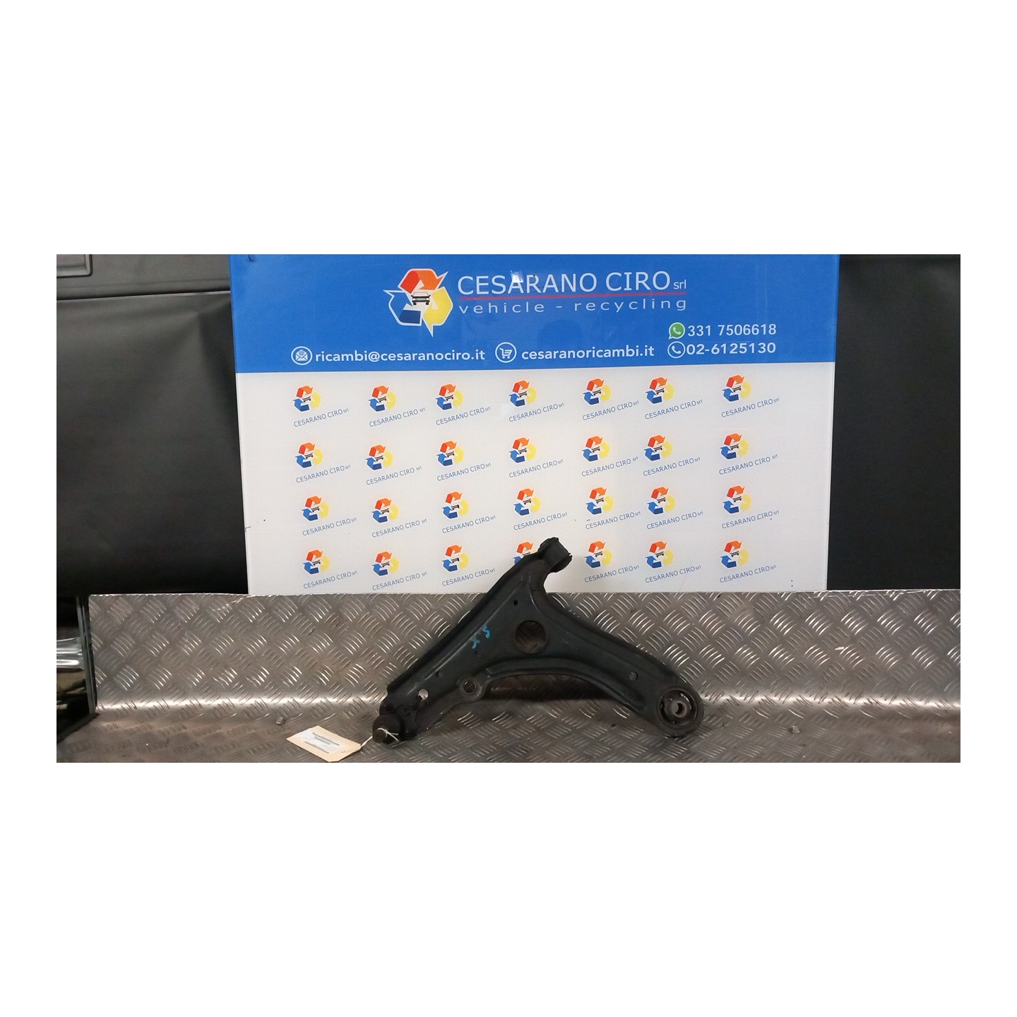 BRACCIO OSCILLANTE SOSP. ANT. SX. 078 SEAT IBIZA (6K) (05/93-12/01) AUD 191407151B