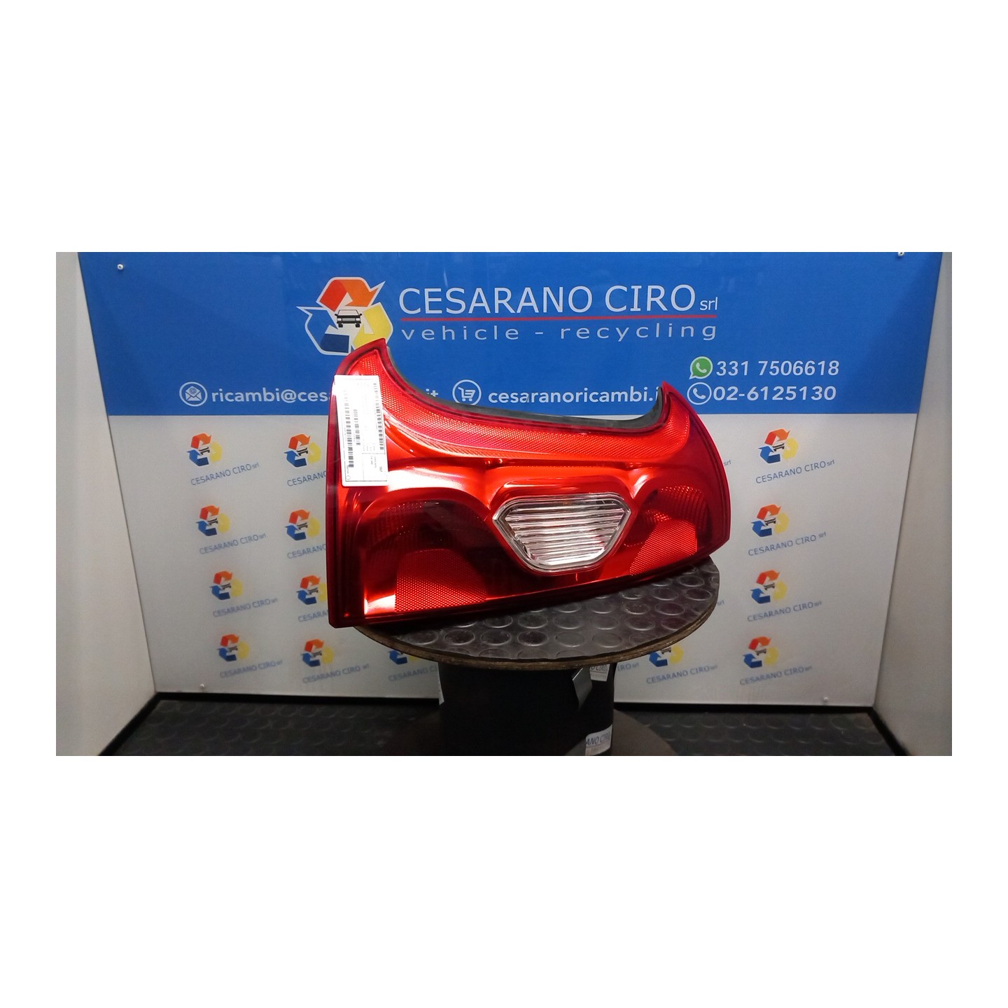 FANALE POST. SX. 009 FIAT PANDA (33) (12/11-04/17) 169A4000 51843643