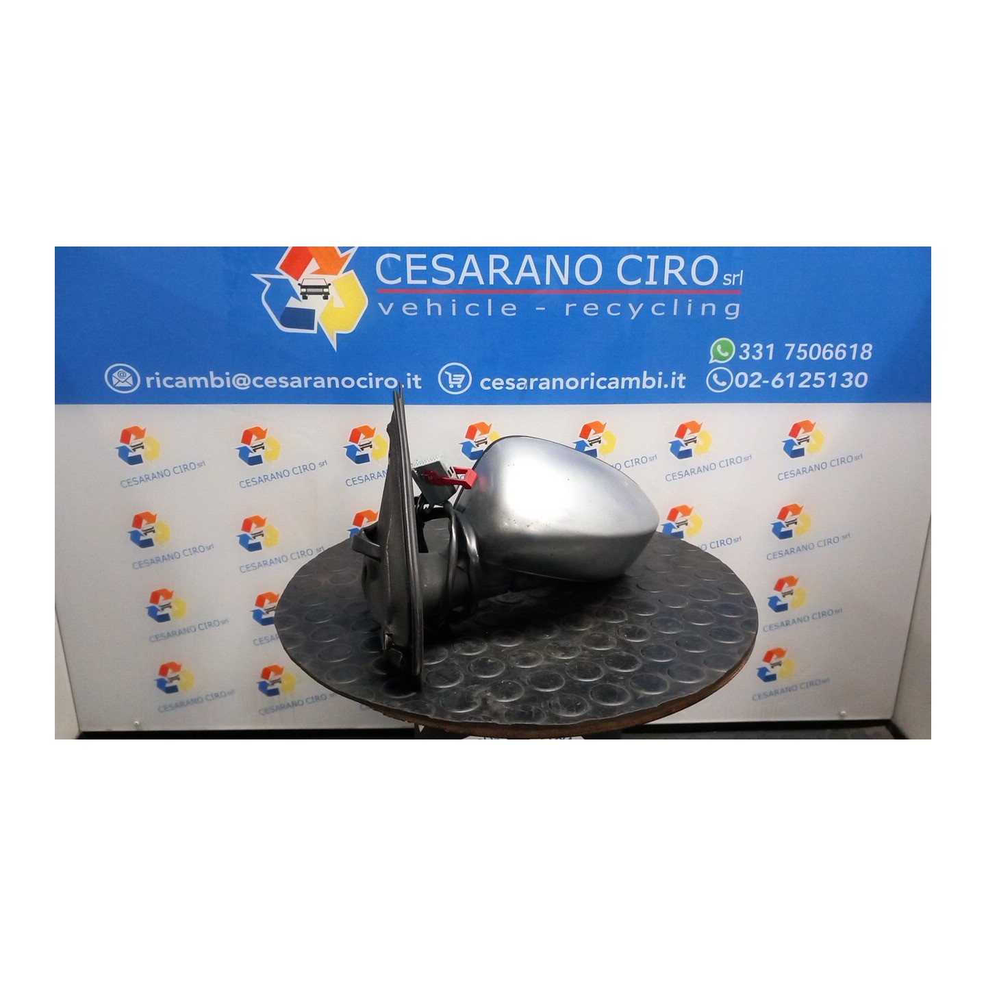 RETROVISORE EST. TERMICO REGOLAZ. ELETTR. SX. 036 FIAT STILO (2C) (09/01-11/03) 192A1000 735335234