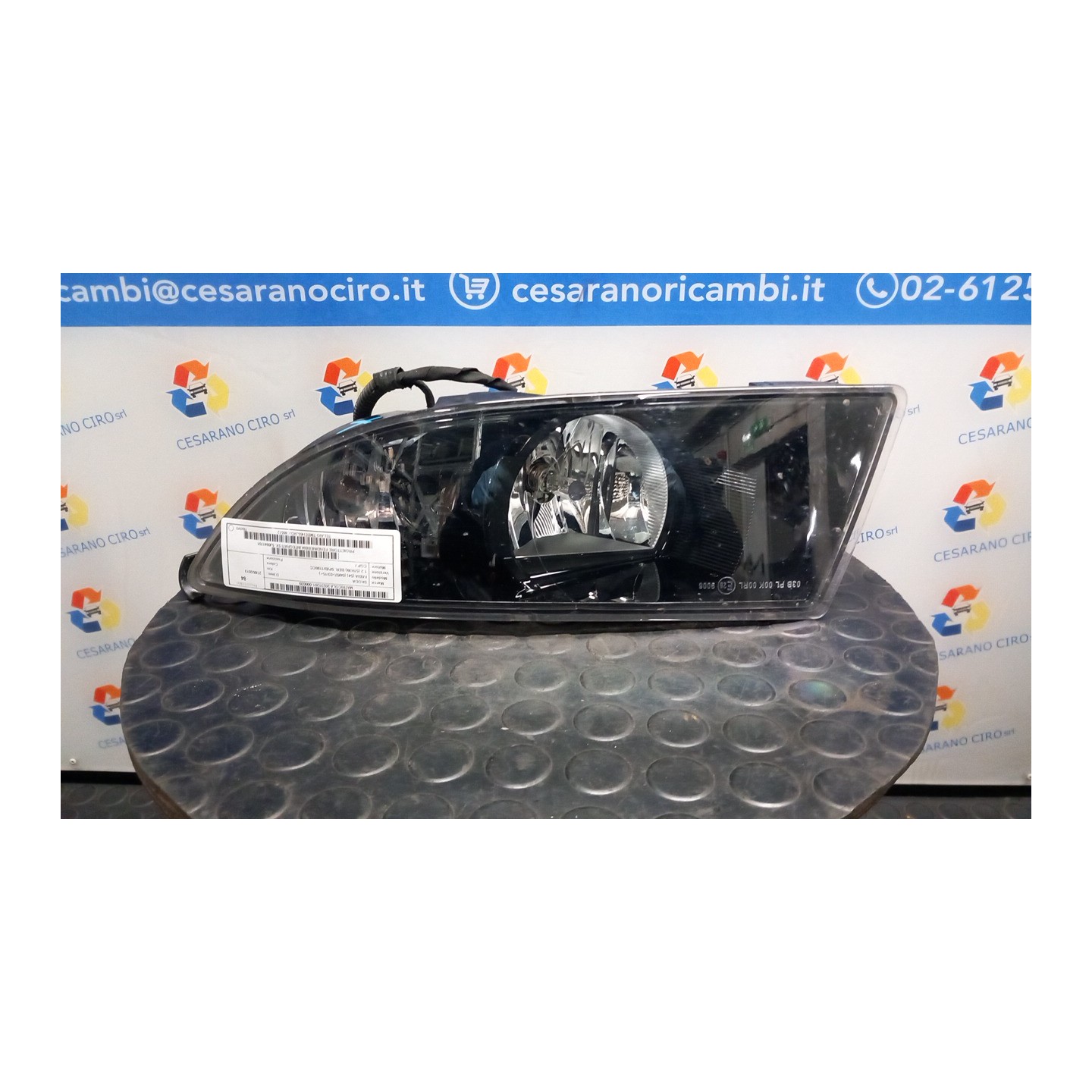 PROIETTORE FENDINEBBIA INTEGRATI SX. 039 SKODA FABIA (54) (04/07-03/15) CGP 5J0941701