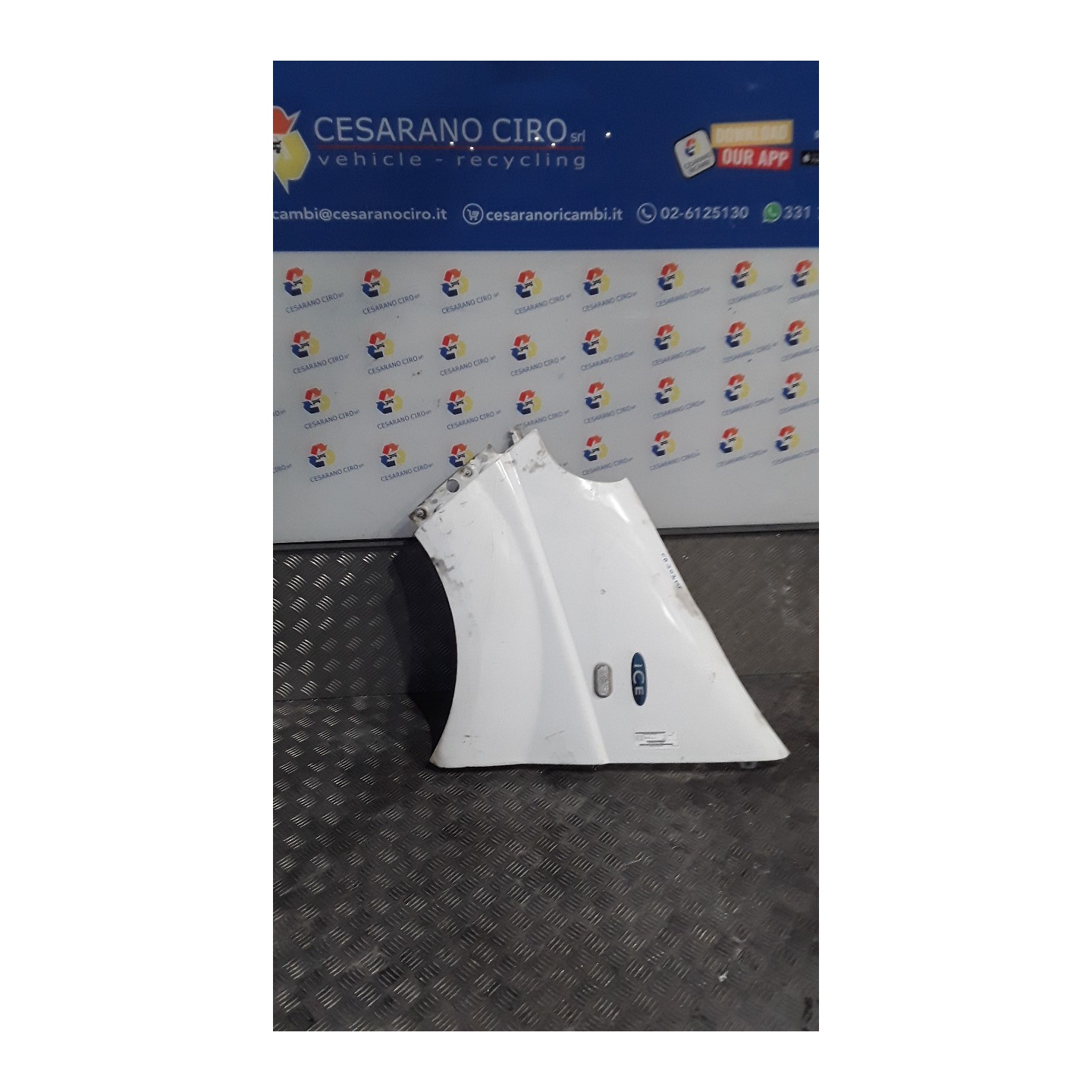 PARAFANGO ANT. SX. 107 RENAULT TRAFIC (09/06-04/10) M9RA6 7782524451