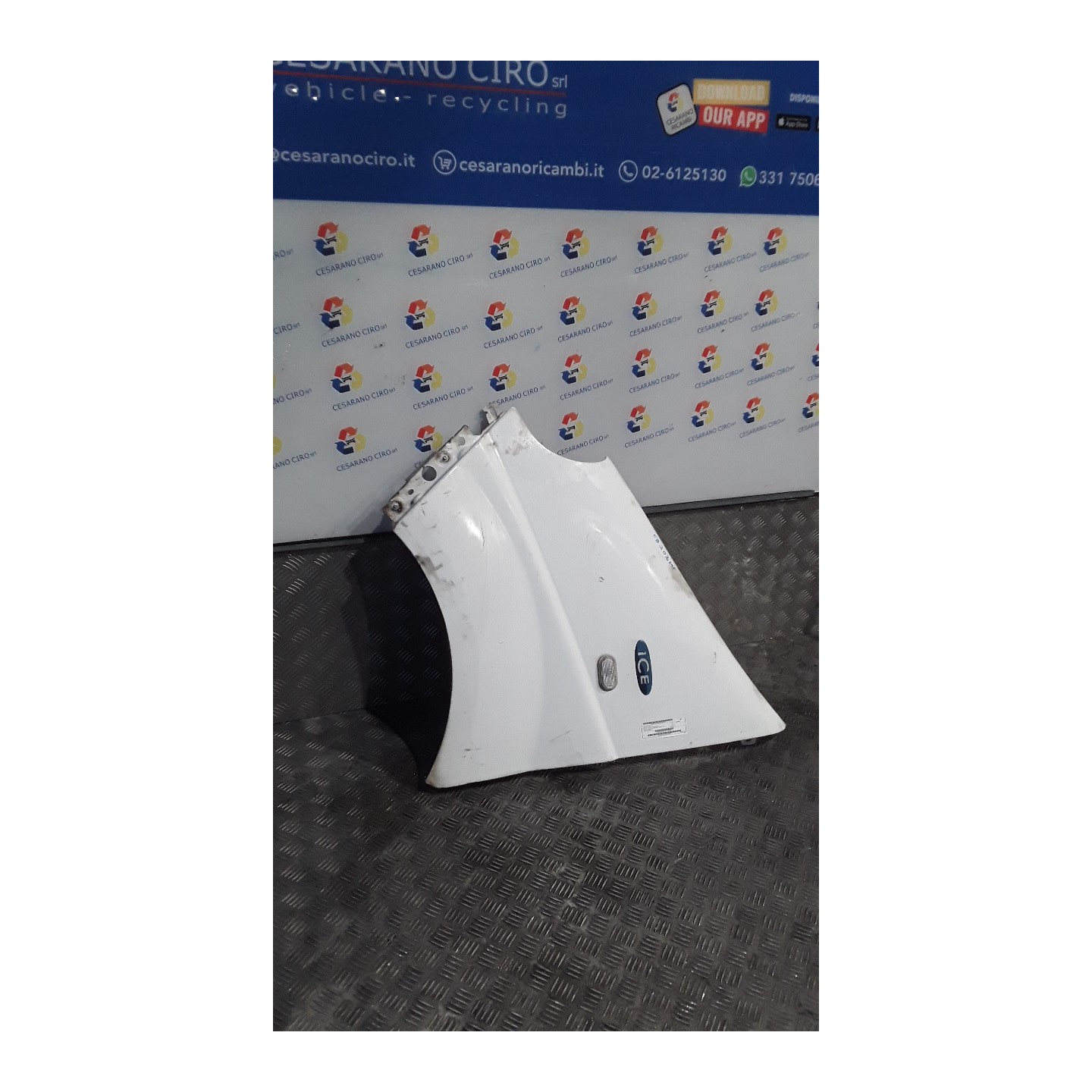 PARAFANGO ANT. SX. 107 RENAULT TRAFIC (09/06-04/10) M9RA6 7782524451