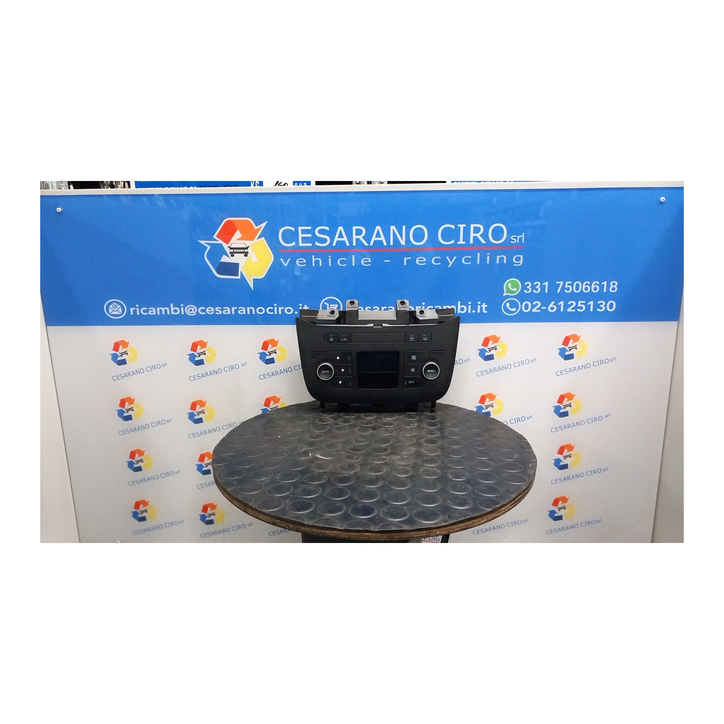 BLOCCO COMANDO CLIMATIZZAZIONE 006 FIAT PUNTO (51) (01/12-01/13) 199B1000 735548357