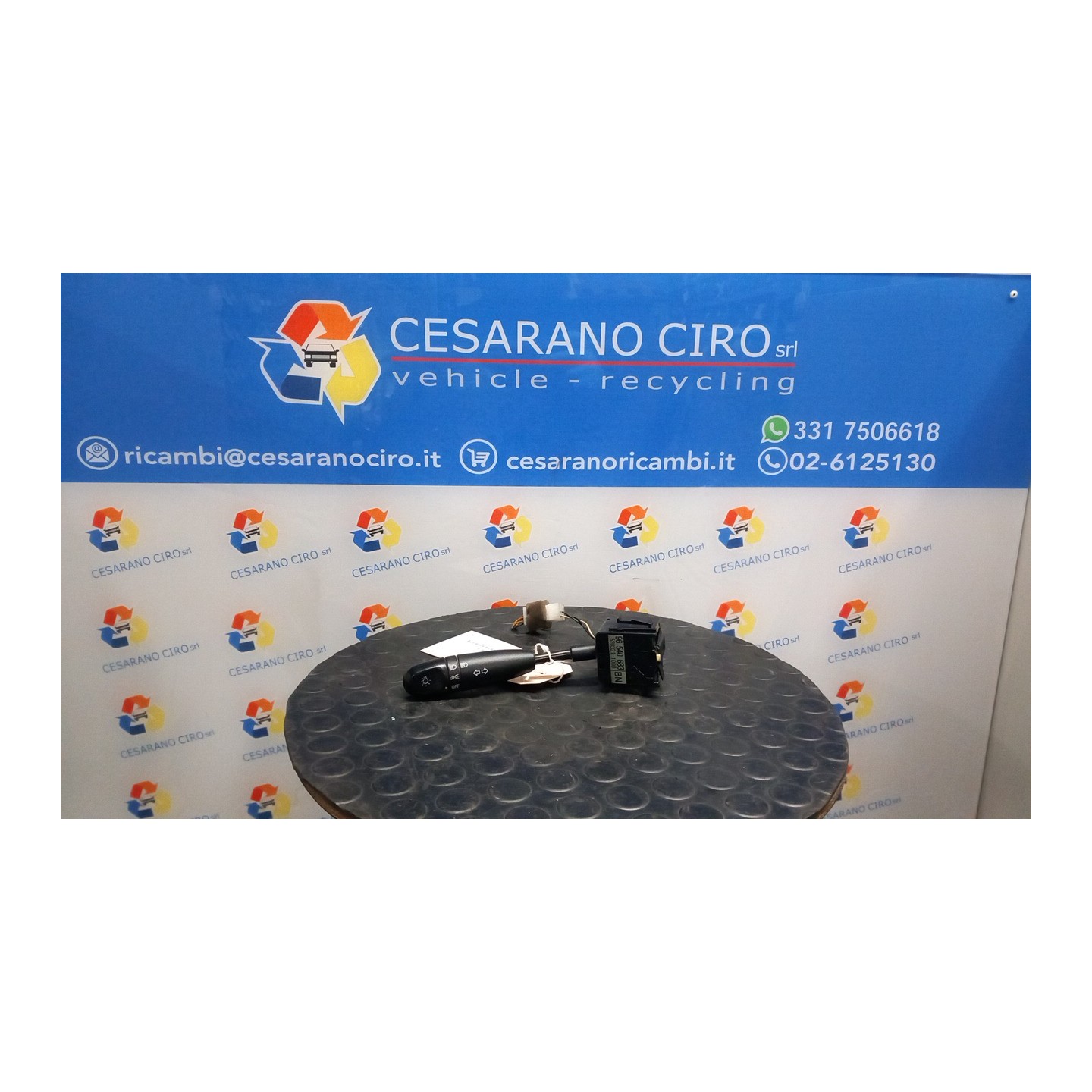 BLOCCO COMANDO VOLANTE LUCI 017 CHEVROLET (DAEWOO) MATIZ (M200) (04/05-12/10) B10S1 96540683