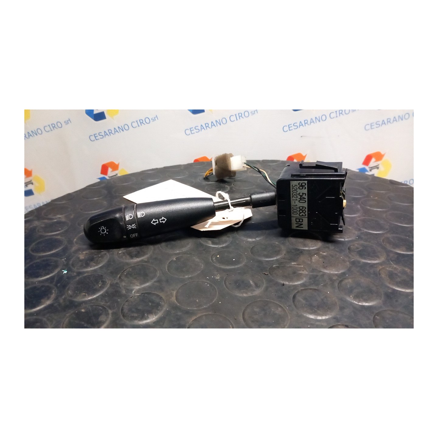 BLOCCO COMANDO VOLANTE LUCI 017 CHEVROLET (DAEWOO) MATIZ (M200) (04/05-12/10) B10S1 96540683