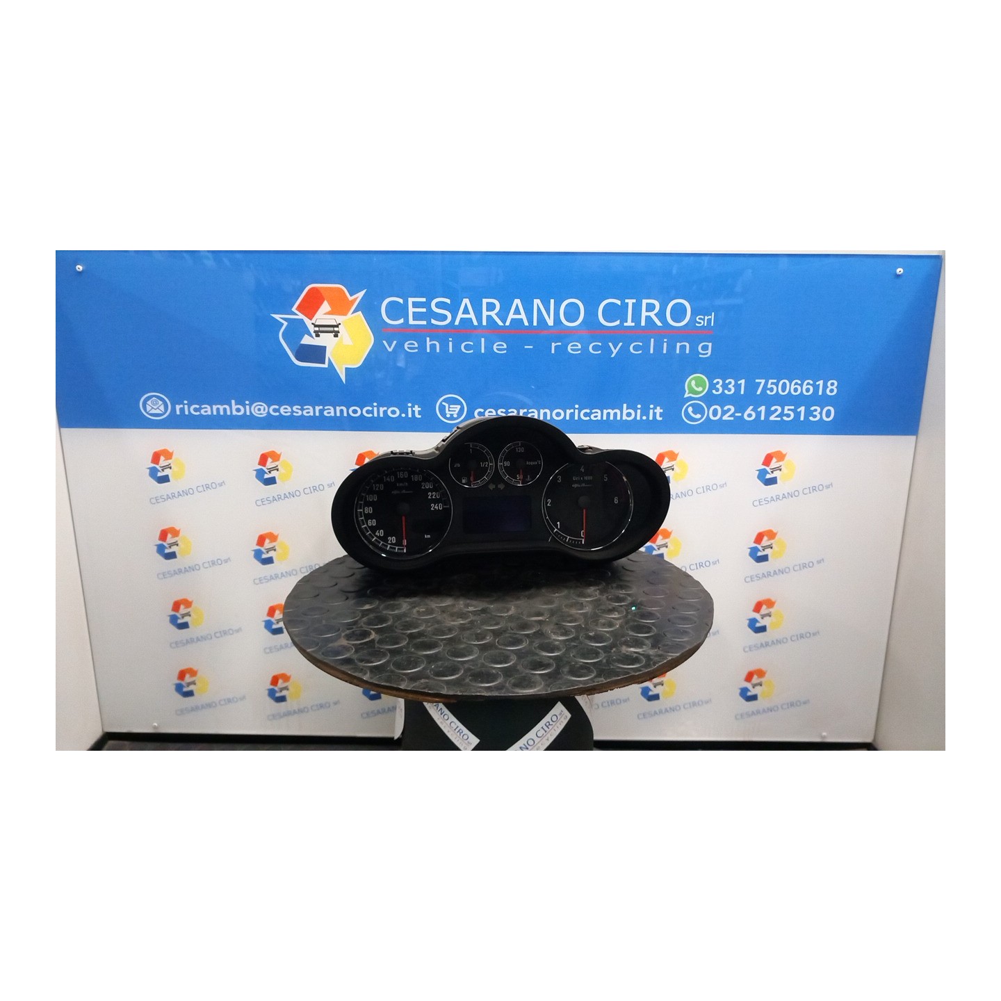 QUADRO STRUMENTI COMPL. 025 ALFA ROMEO 147 (W8) (10/04-07/11) 937A3000 156063212