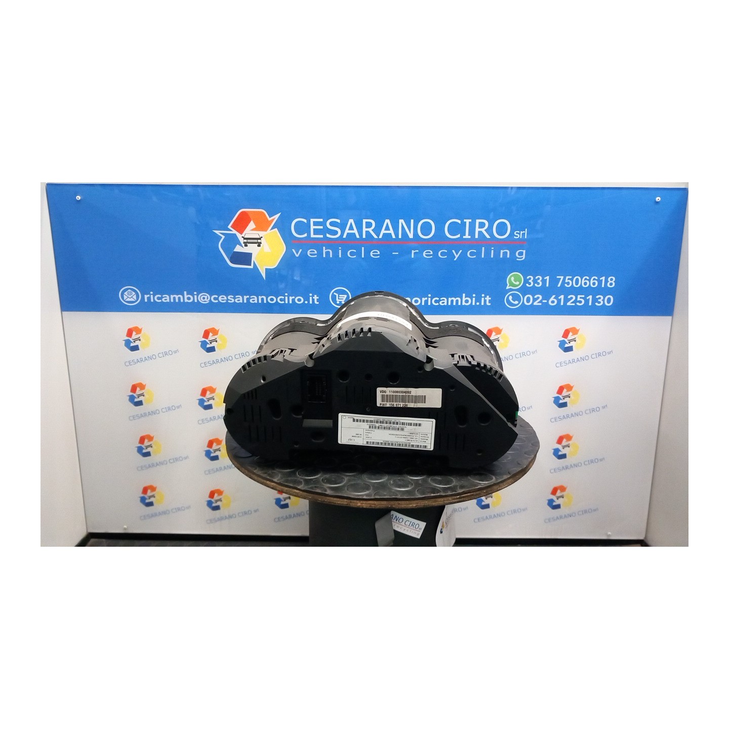 QUADRO STRUMENTI COMPL. 025 ALFA ROMEO 147 (W8) (10/04-07/11) 937A3000 156063212