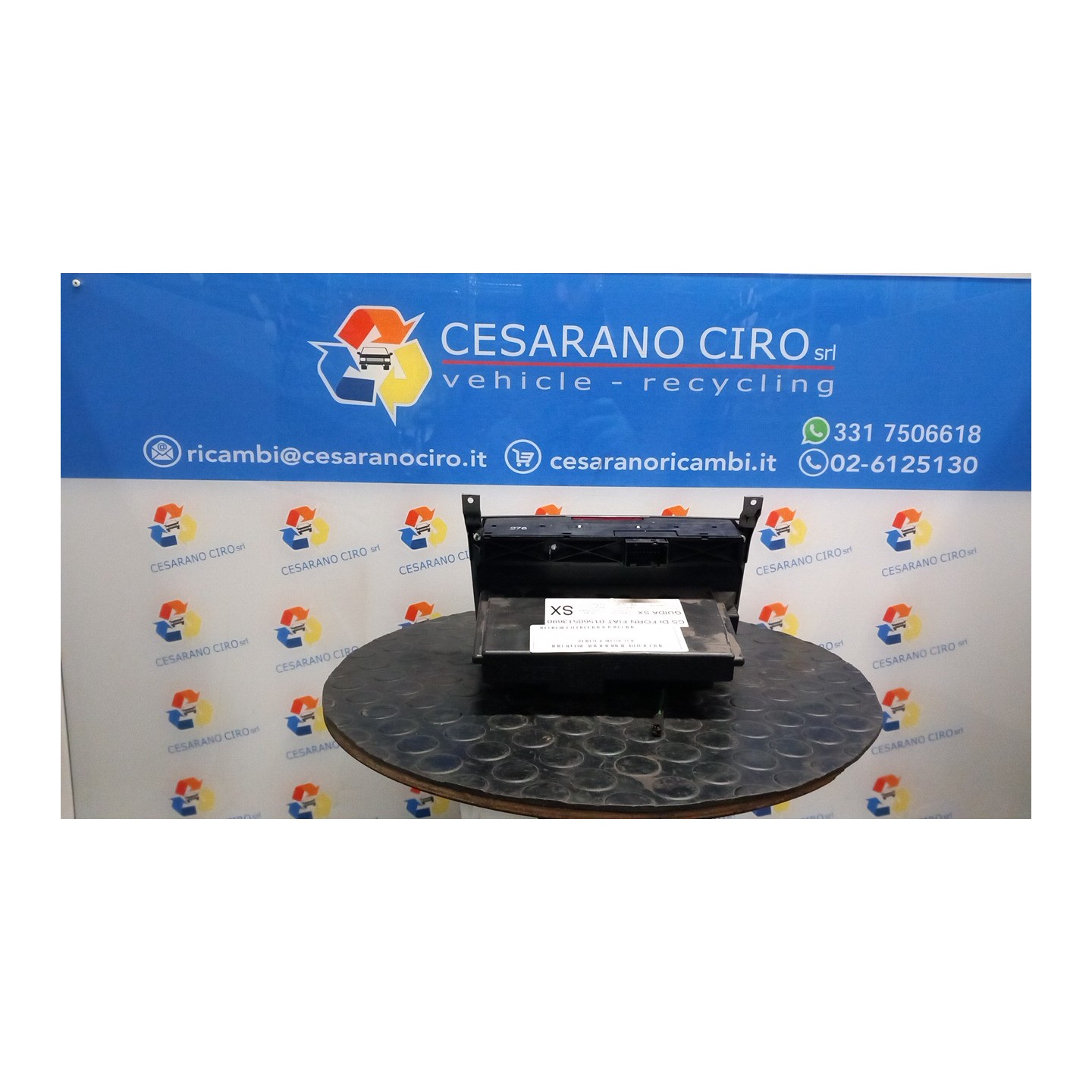 BLOCCO COMANDO CLIMATIZZAZIONE C/A/C 027 ALFA ROMEO 147 (W8) (10/04-07/11) 937A3000 156075939