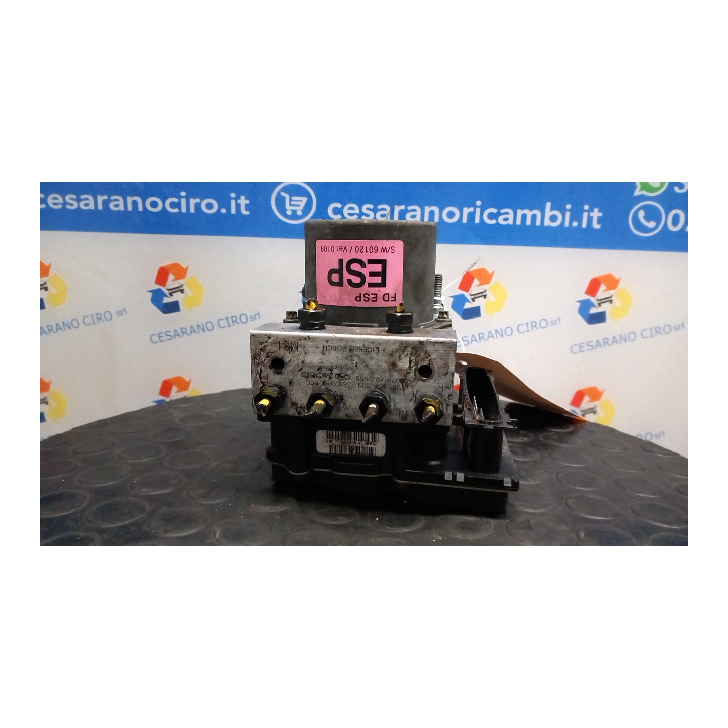 AGGREGATO ABS 010 HYUNDAI I30 (07/07-) G4FC 589202L500
