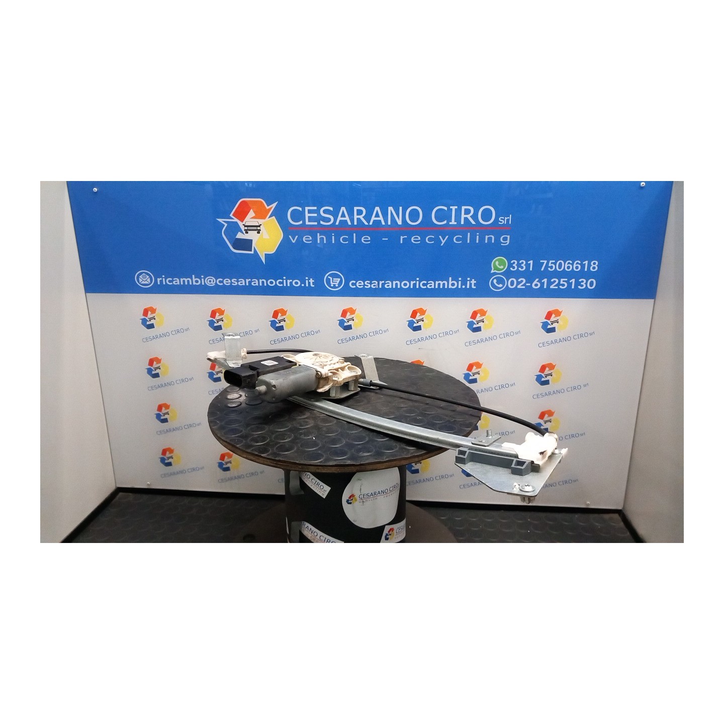 ALZACRISTALLO ELETTR. PORTA POST. DX. 017 MERCEDES-BENZ CLASSE A LUNGA (V168) (03/01-0 668942 A1687301446