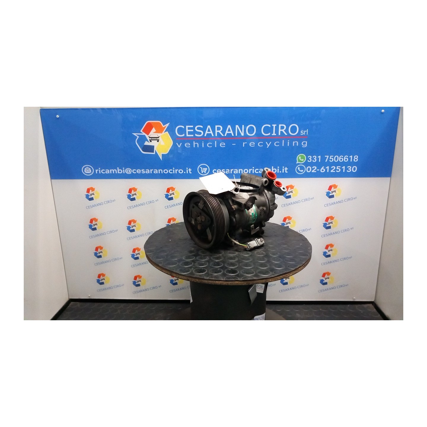 COMPRESSORE A/C 072 NISSAN MICRA (K12E) (11/02-05/06) K9K 2763000Q1M