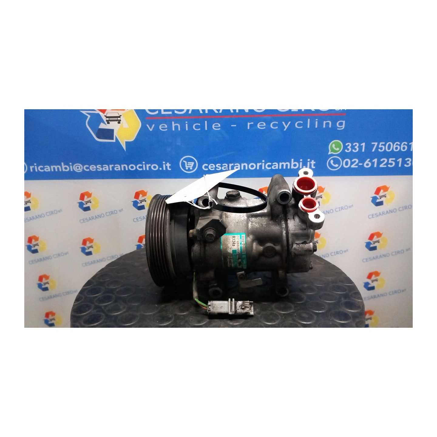 COMPRESSORE A/C 072 NISSAN MICRA (K12E) (11/02-05/06) K9K 2763000Q1M