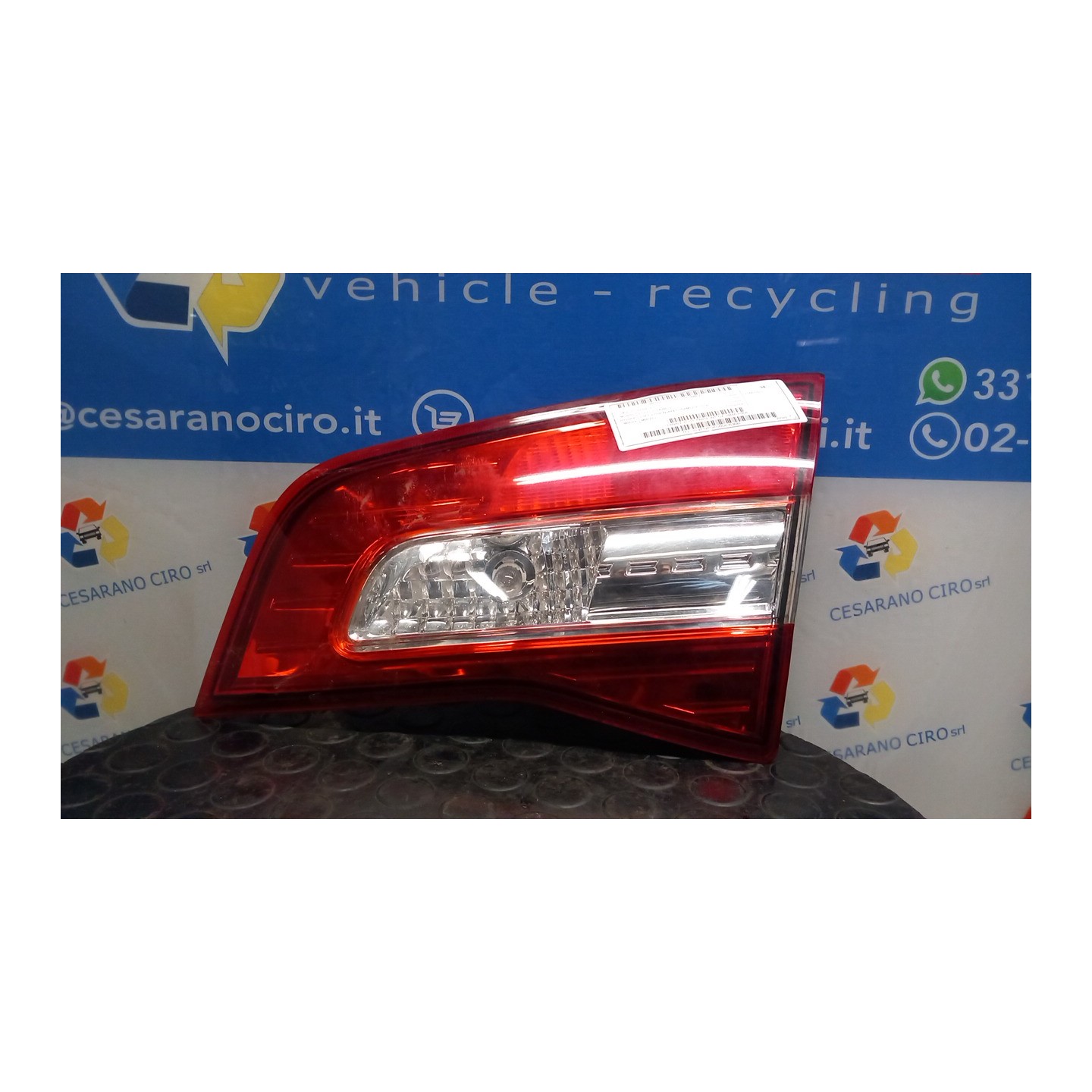FANALE POST. PARTE INT. DX. 031 RENAULT KOLEOS (05/08-) M9RZ8 26550JY05A