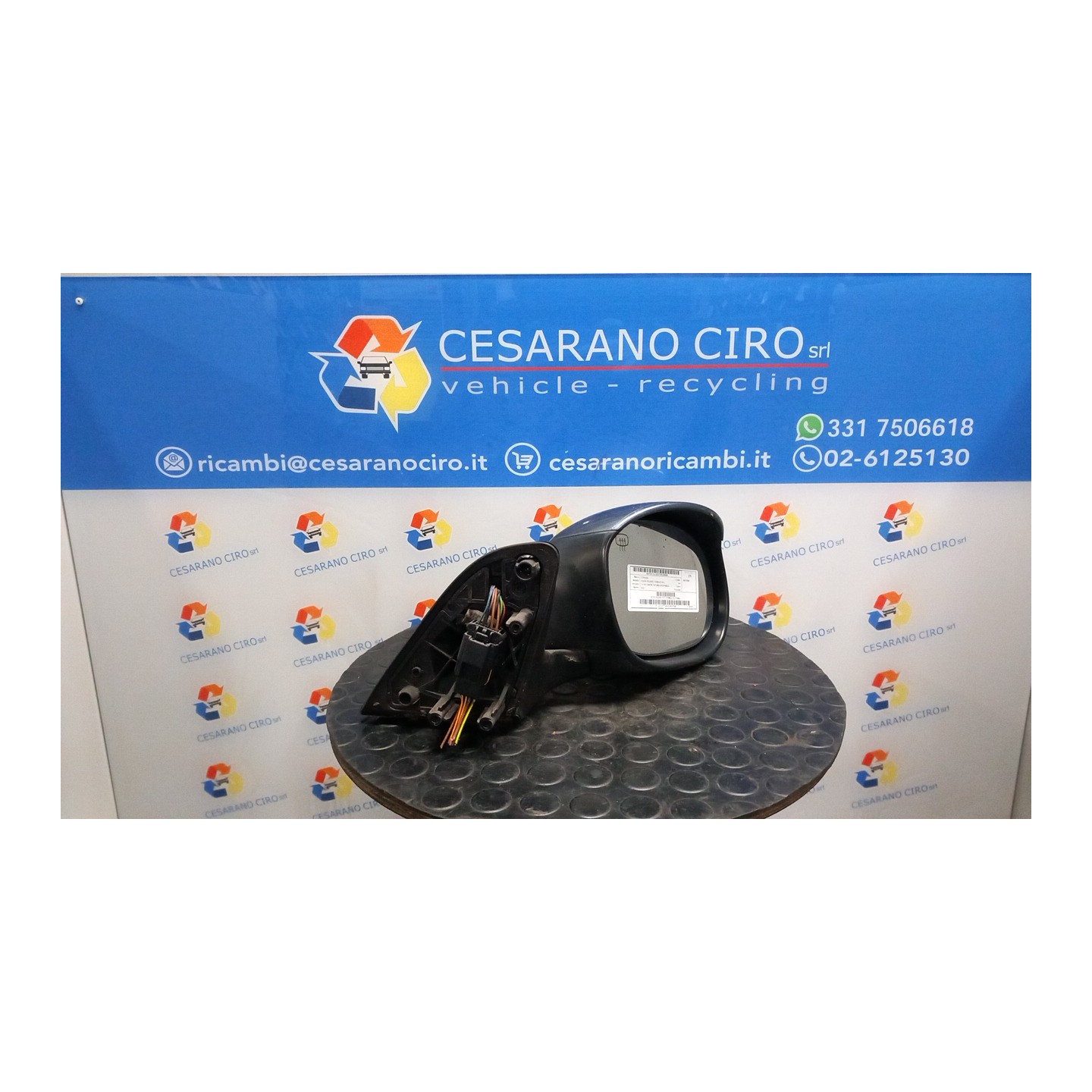 RETROVISORE EST. TERMICO DX. 099 CITROEN XSARA PICASSO (12/99-01/10) 9HZ 8149NJ