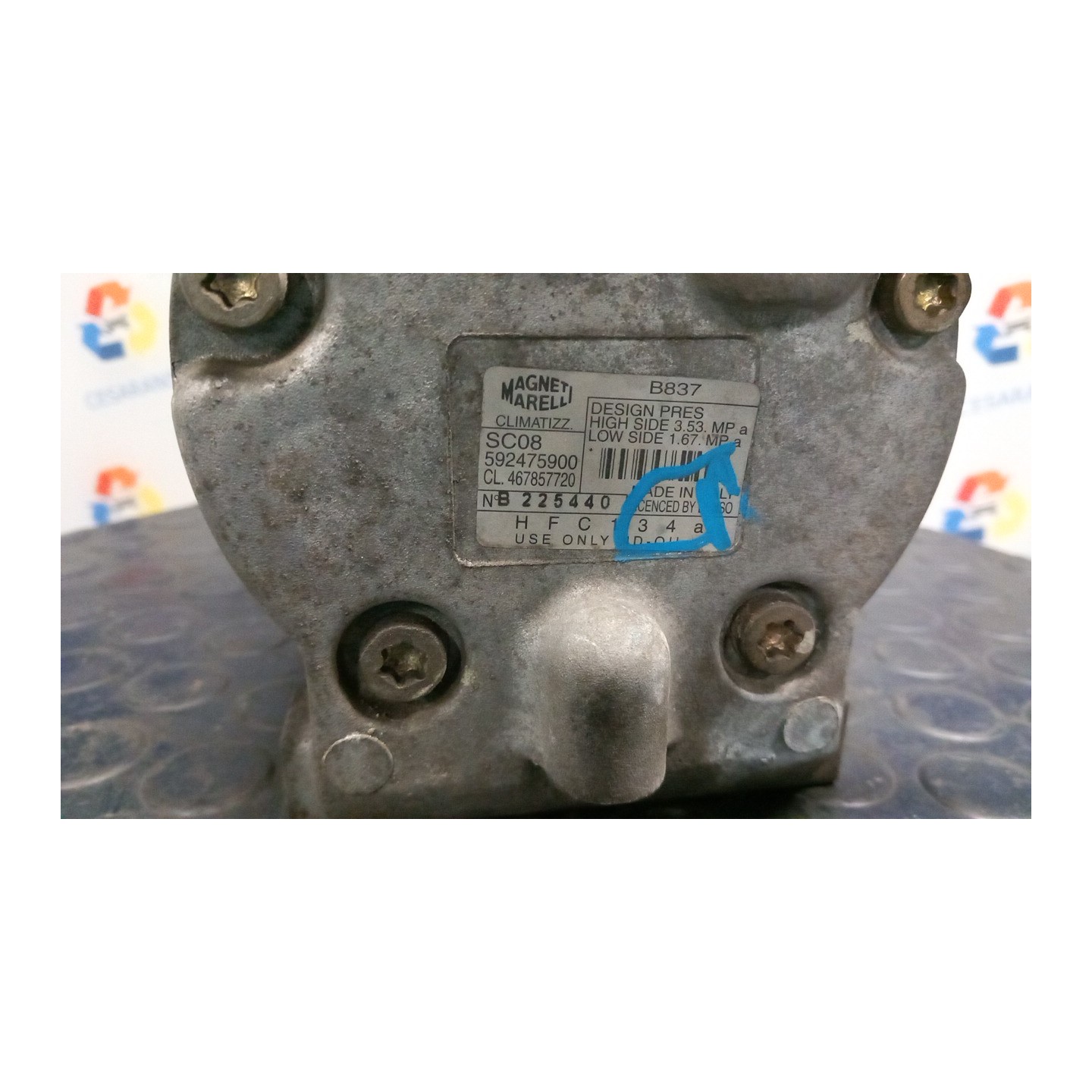 COMPRESSORE A/C 108 LANCIA Y (10/00-03/04) 188A4000 51747318