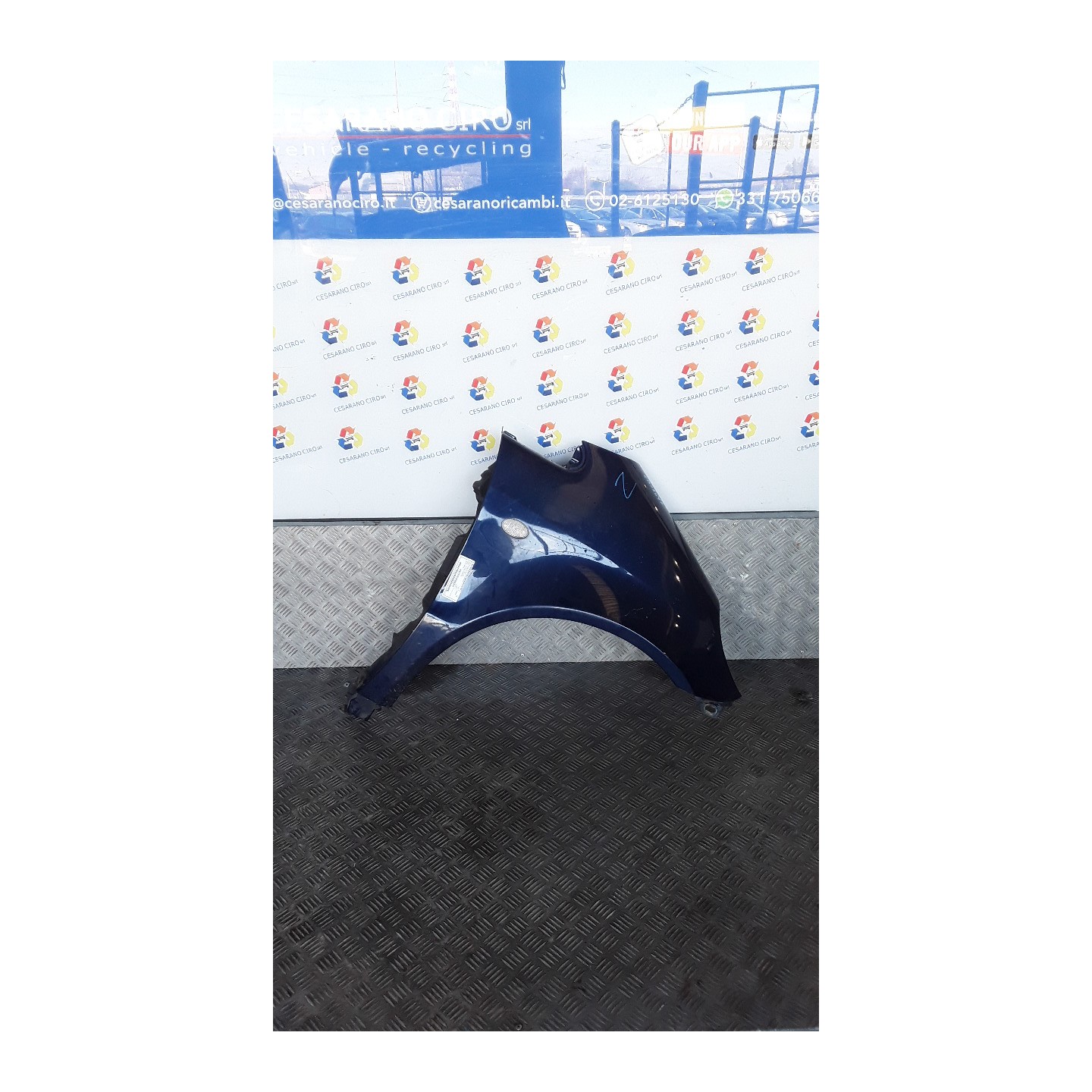 PARAFANGO ANT. DX. 002 MERCEDES-BENZ CLASSE A LUNGA (V168) (03/01-0 668942 A1688800818