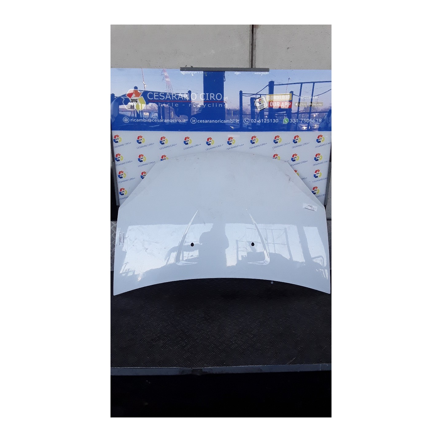 COFANO ANT. 065 DACIA SANDERO (07/08-04/13) K7JA7 6001551350