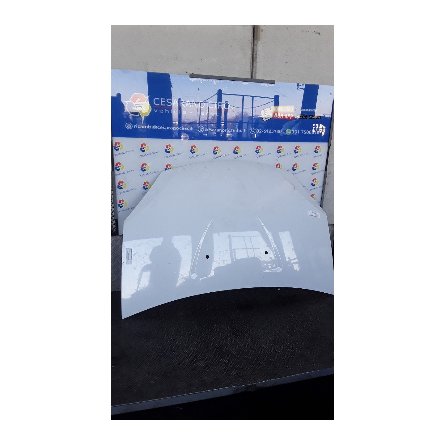 COFANO ANT. 065 DACIA SANDERO (07/08-04/13) K7JA7 6001551350