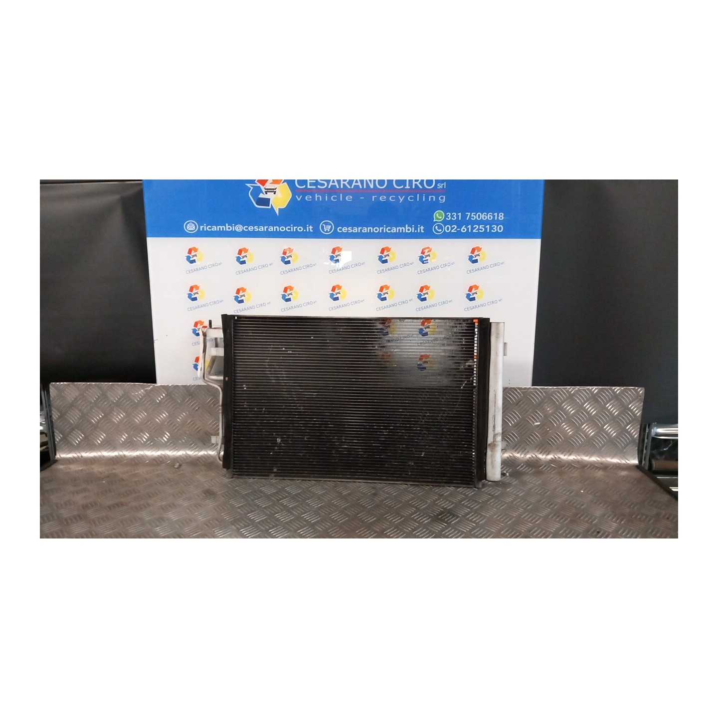 CONDENSATORE A/C 128 HYUNDAI I30 (07/07-) D4FB 976062L600AS