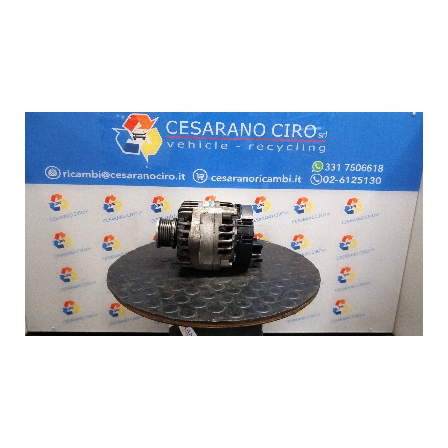 ALTERNATORE 100AMP 131 FIAT BRAVO (3L) (01/07-03/10) 198A8000 51854901