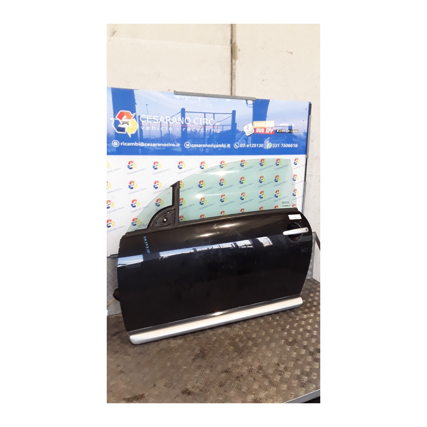 PORTA ANT. DX. 081 CITROEN C3 PLURIEL (05/03-11/10) 8HZ 9004S6