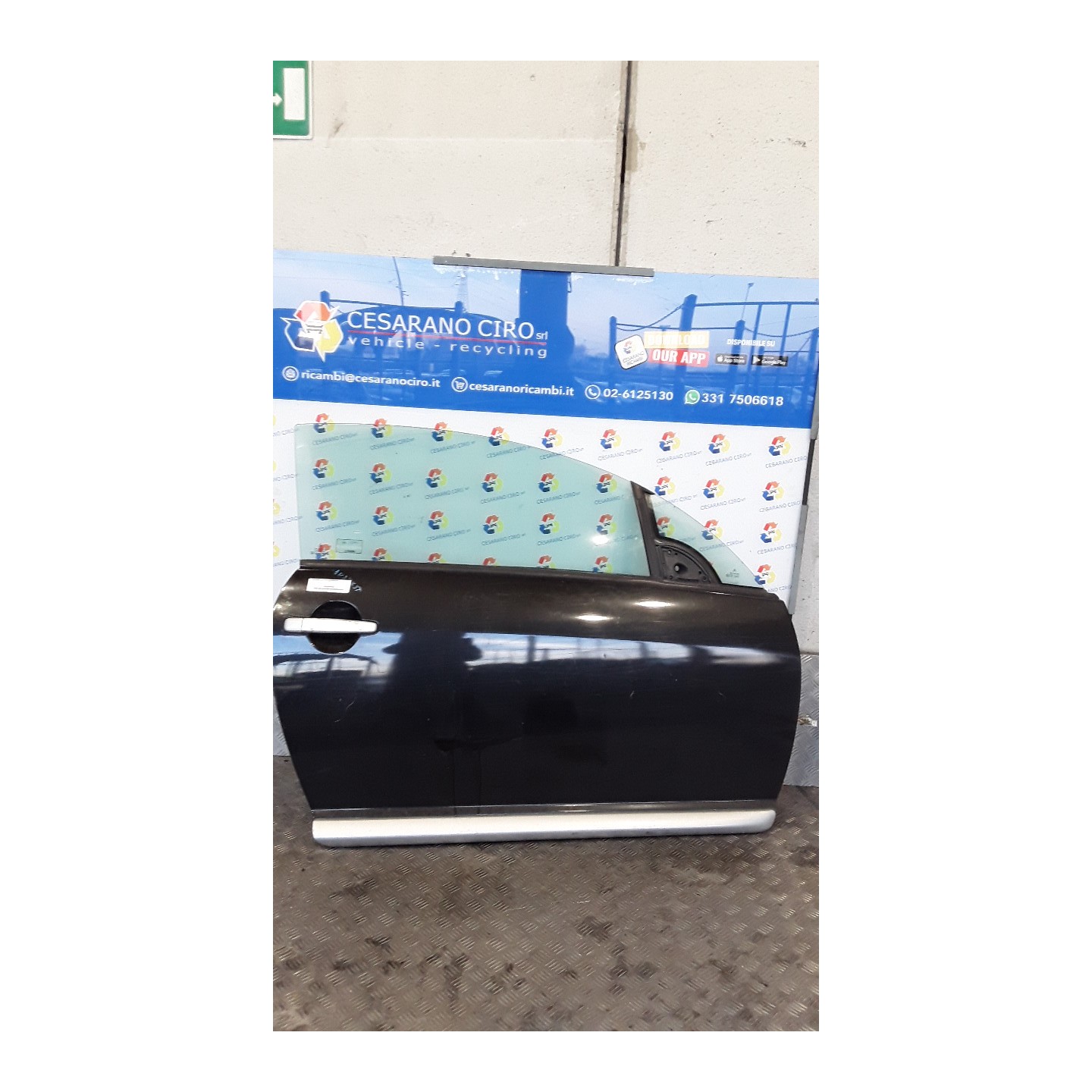 PORTA ANT. SX. 082 CITROEN C3 PLURIEL (05/03-11/10) 8HZ 9002S7