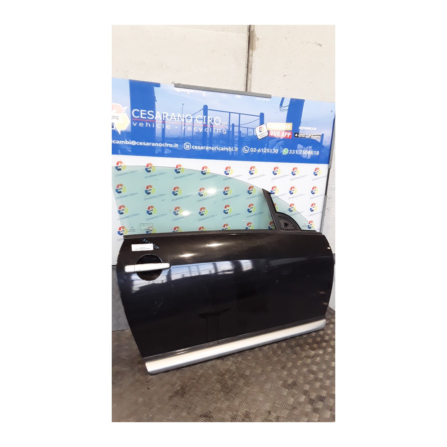 PORTA ANT. SX. 082 CITROEN C3 PLURIEL (05/03-11/10) 8HZ 9002S7