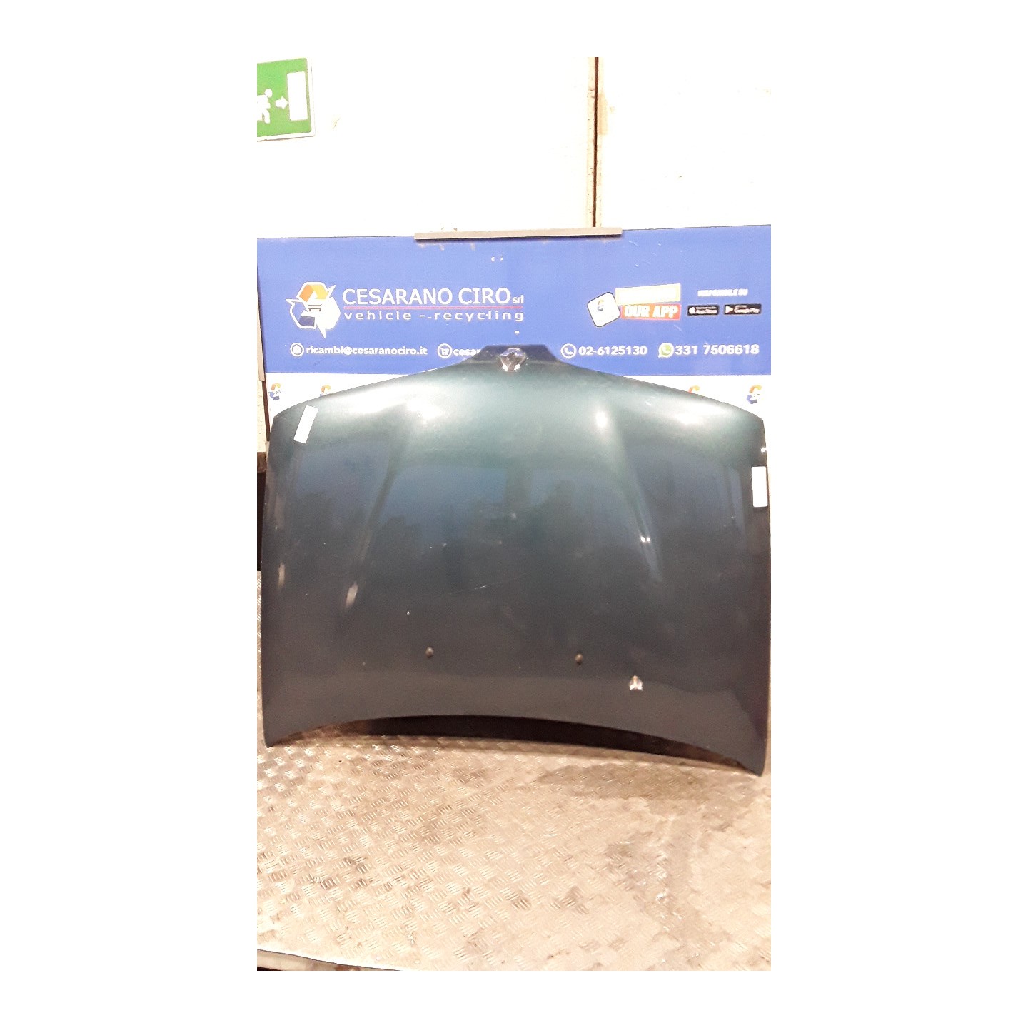 COFANO ANT. 097 RENAULT MEGANE 1A SERIE (01/96-09/99) K7MA7 7751468059