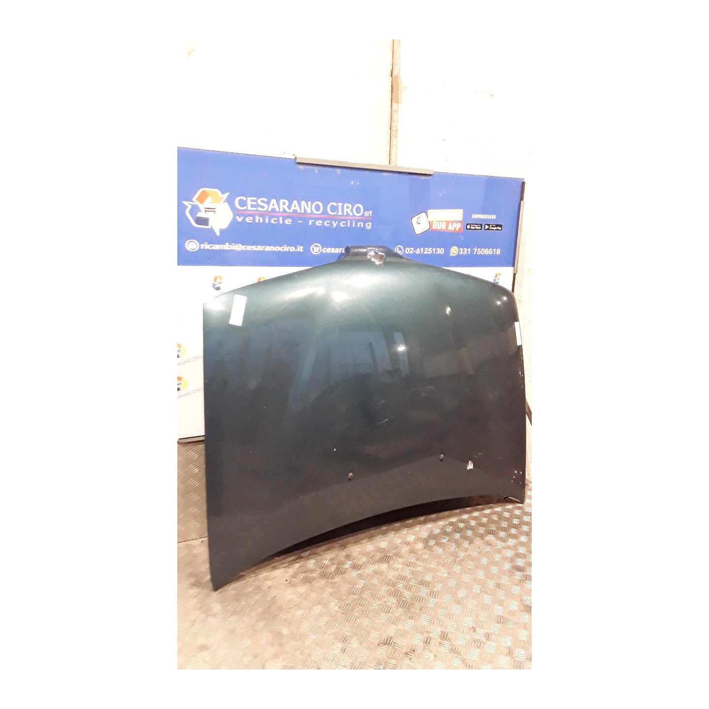 COFANO ANT. 097 RENAULT MEGANE 1A SERIE (01/96-09/99) K7MA7 7751468059