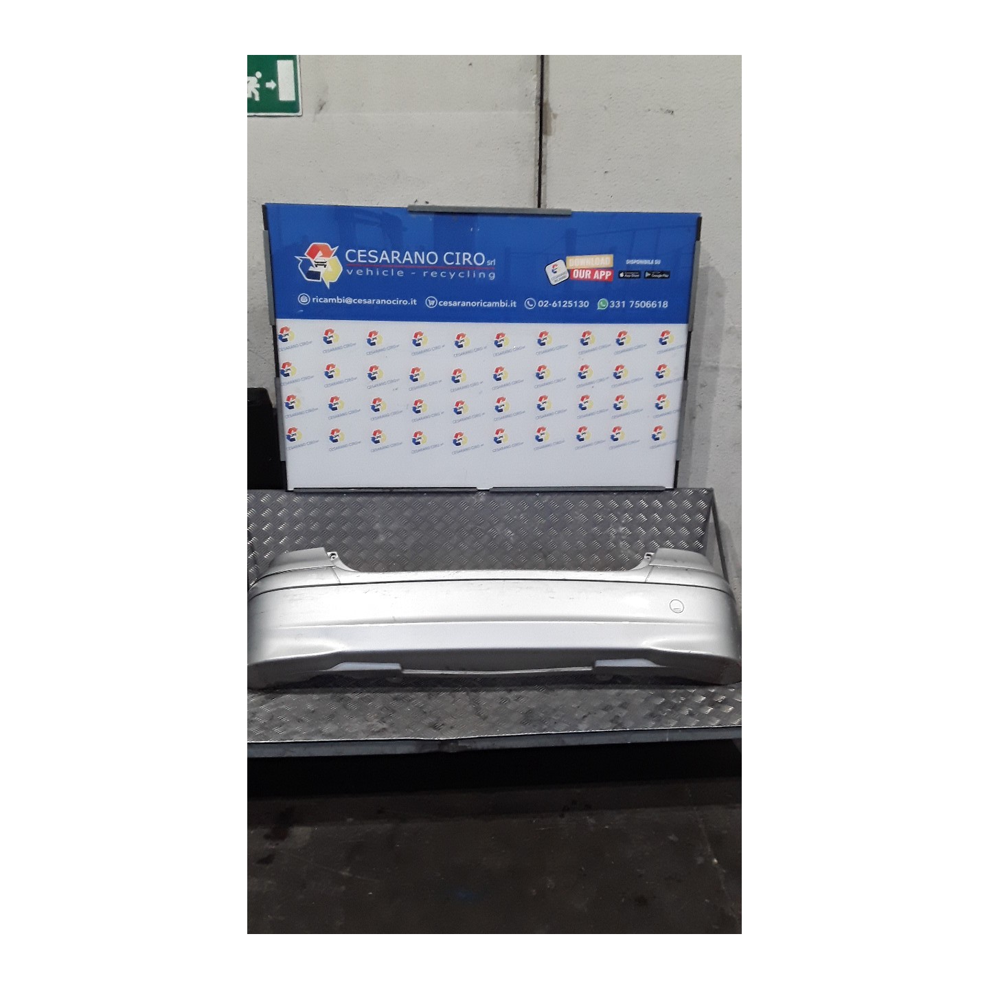 PARAURTI POST. 102 MERCEDES-BENZ CLASSE A (W168) (03/01-06/04) 166960 A1688852625