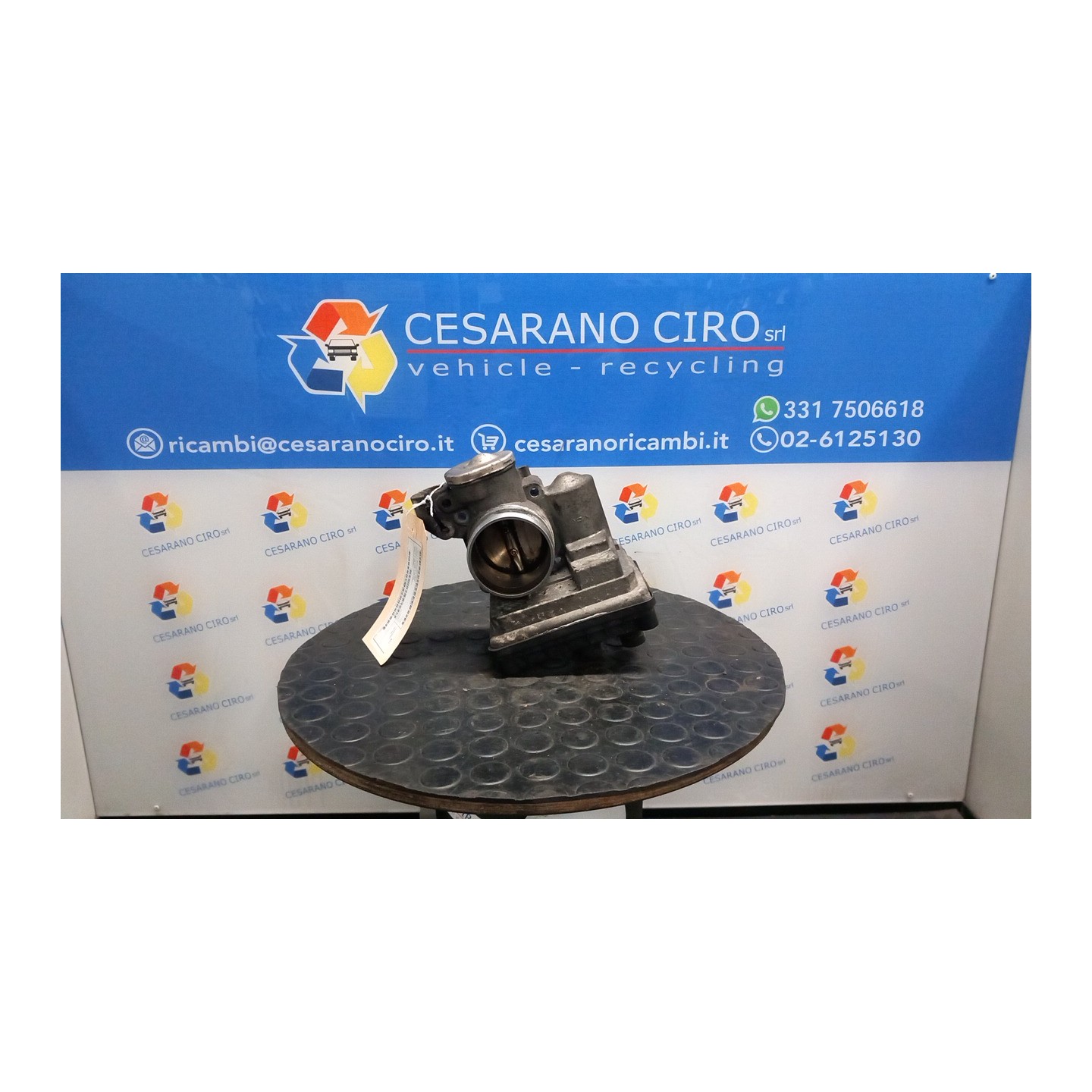 CORPO FARFALLATO 08-01- 120 MERCEDES-BENZ CLASSE A (W168) (03/01-06/04) 166960 A1661413125