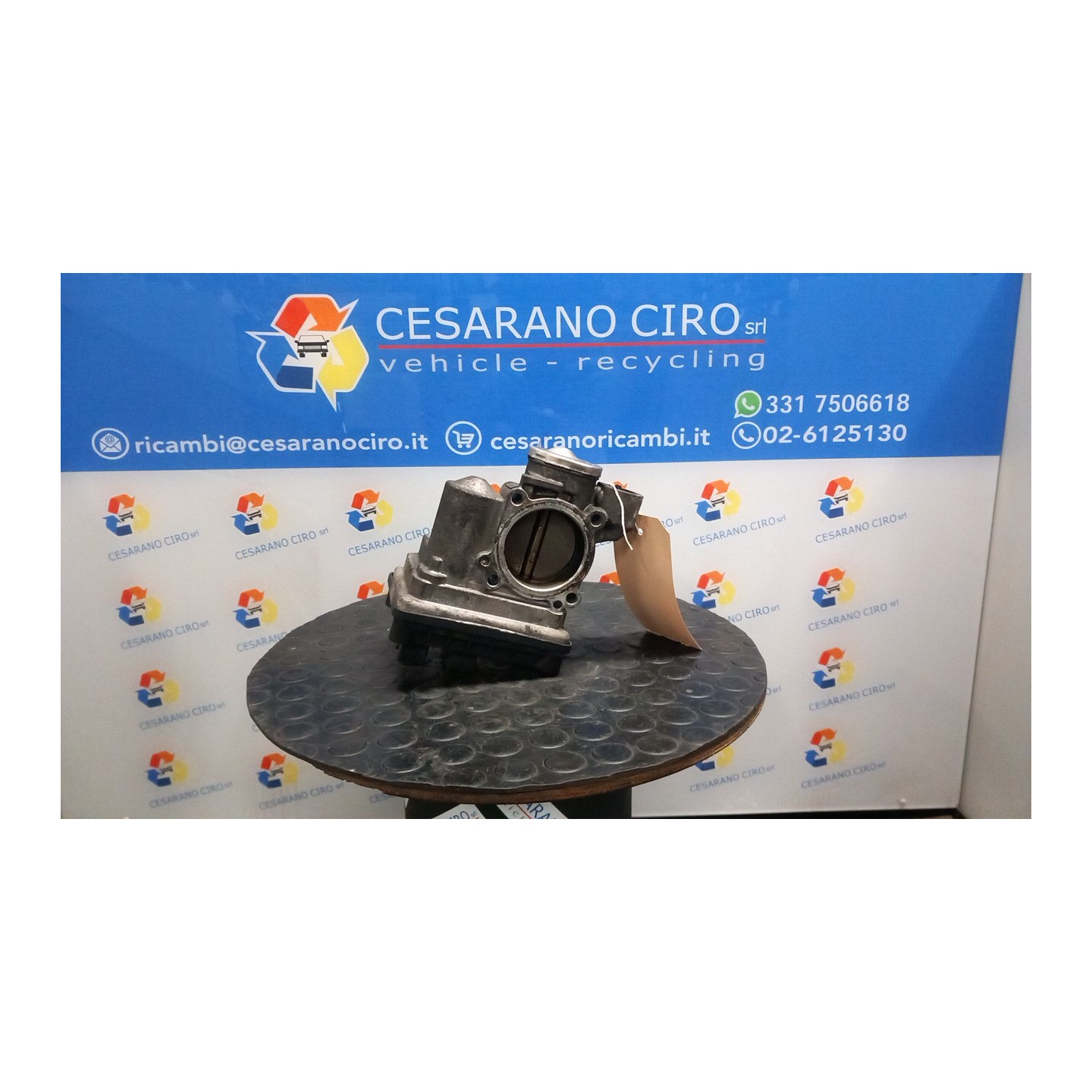 CORPO FARFALLATO 08-01- 120 MERCEDES-BENZ CLASSE A (W168) (03/01-06/04) 166960 A1661413125