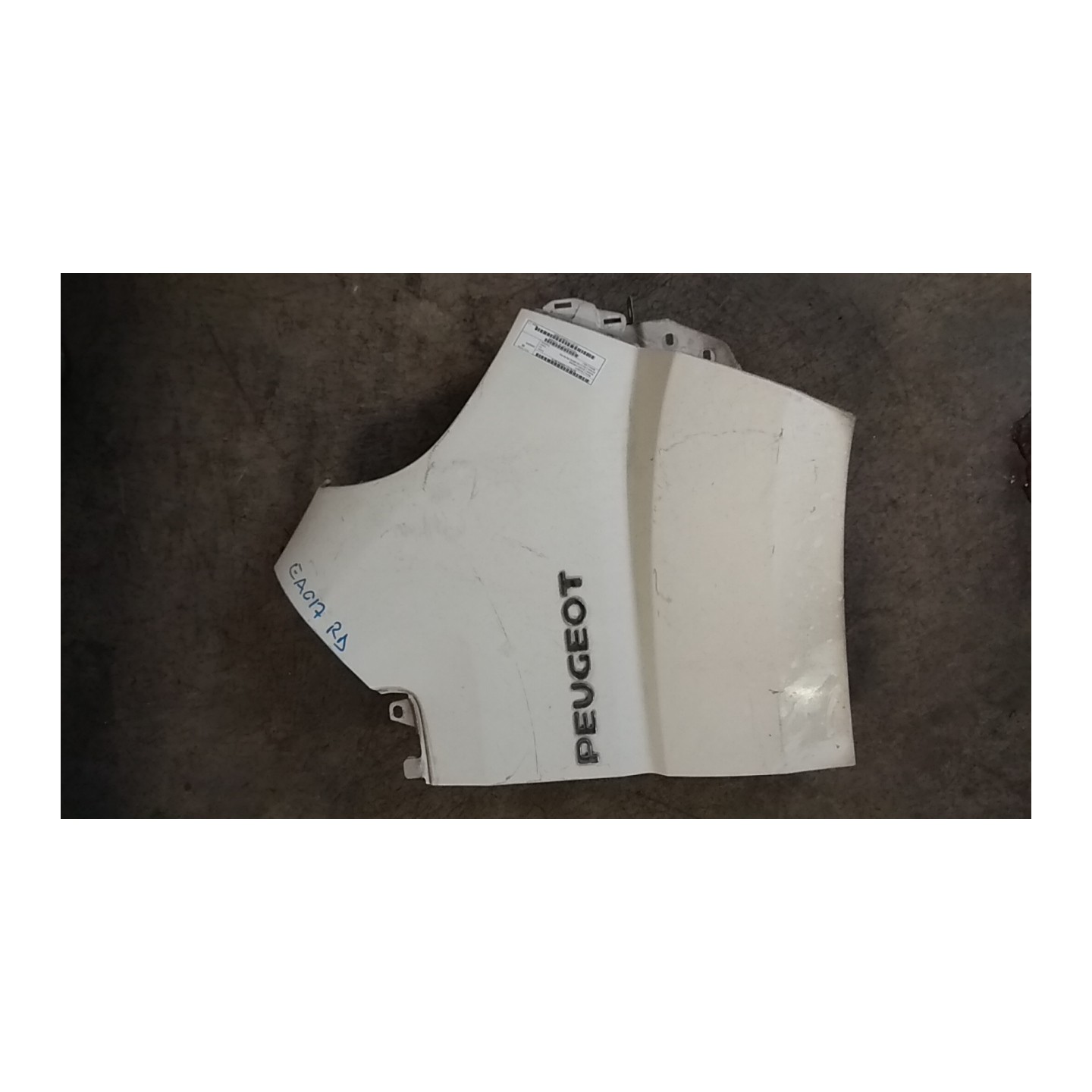 PARAFANGO ANT. DX. 116 PEUGEOT BOXER FURGONE (07/06-04/14) 4HU 1610458480