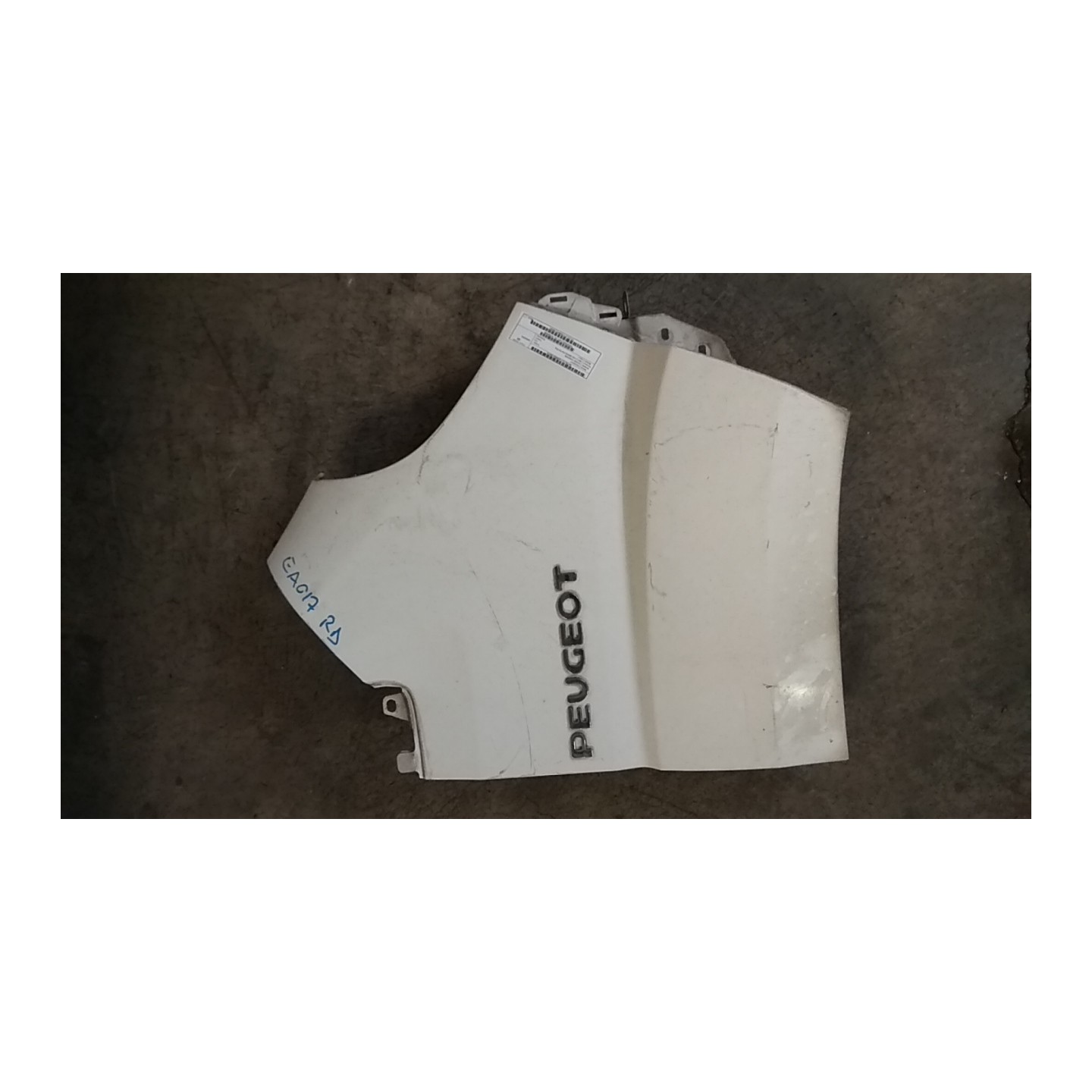 PARAFANGO ANT. DX. 116 PEUGEOT BOXER FURGONE (07/06-04/14) 4HU 1610458480