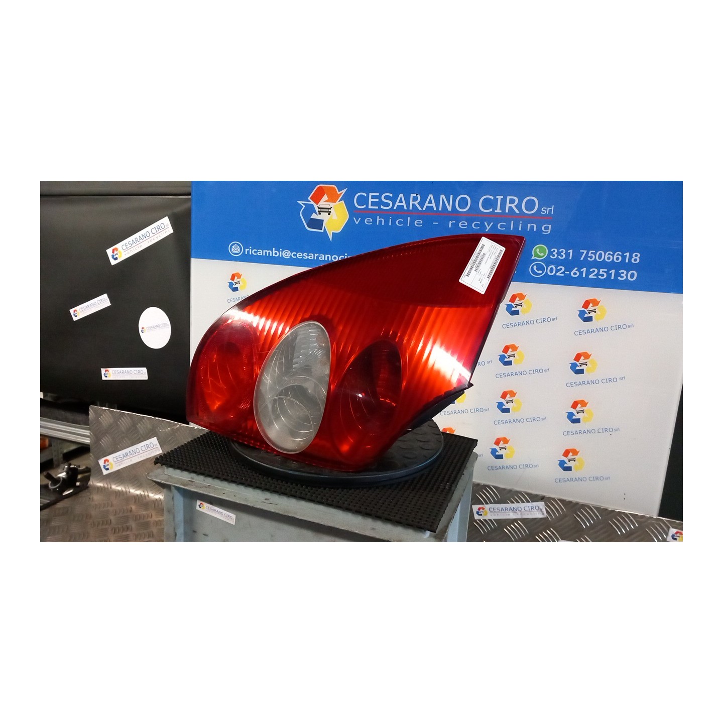 FANALE POST. SX. 007 RENAULT LAGUNA 2A SERIE (03/05-09/07) F9QD6 8200703487