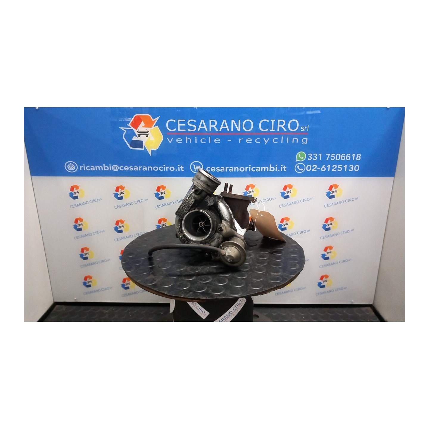 TURBOCOMPRESSORE 117 CHRYSLER VOYAGER/GRAND VOYAGER (04/04-1 28L 05159026AA