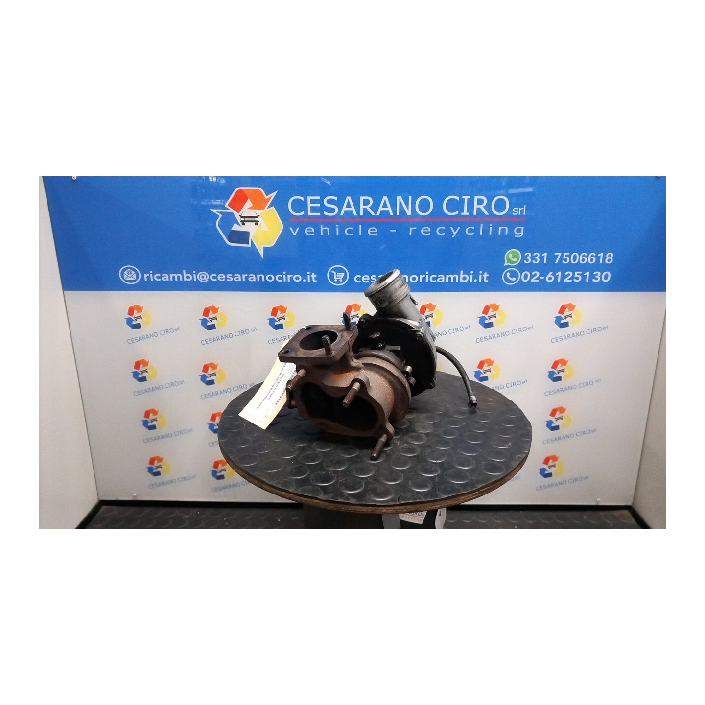 TURBOCOMPRESSORE 117 CHRYSLER VOYAGER/GRAND VOYAGER (04/04-1 28L 05159026AA