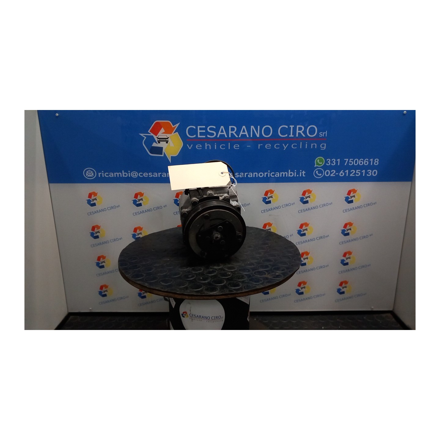 COMPRESSORE A/C 019 FORD FIESTA (CB1) (09/08-10/13) KVJA 1536196