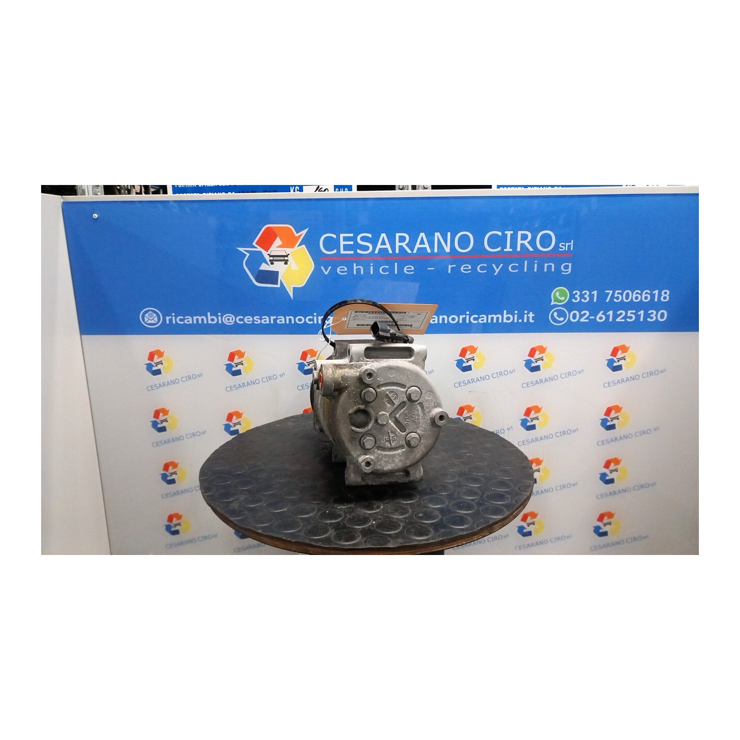 COMPRESSORE A/C 019 FORD FIESTA (CB1) (09/08-10/13) KVJA 1536196