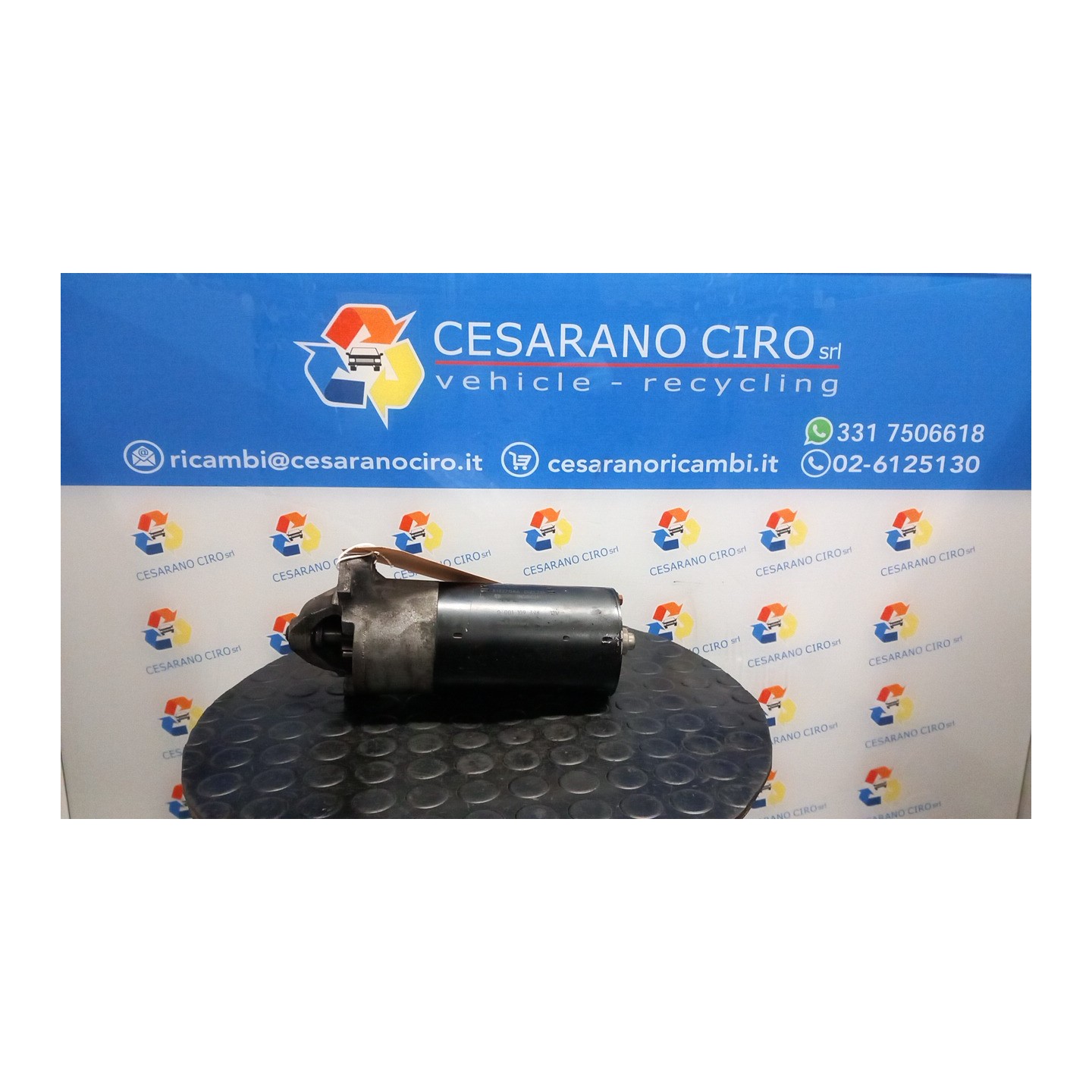 MOTORINO AVVIAMENTO 2,2KW/ROTAZ. 038 VOLVO S60 (05/10-) D5244T10 36001408